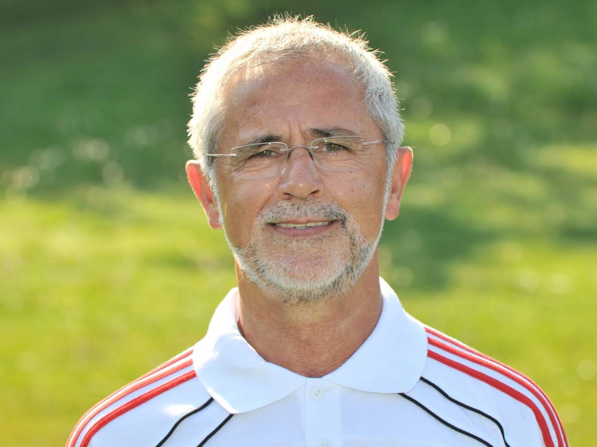 Porträtfoto von Gerd Müller, dem „Bomber der Nation“