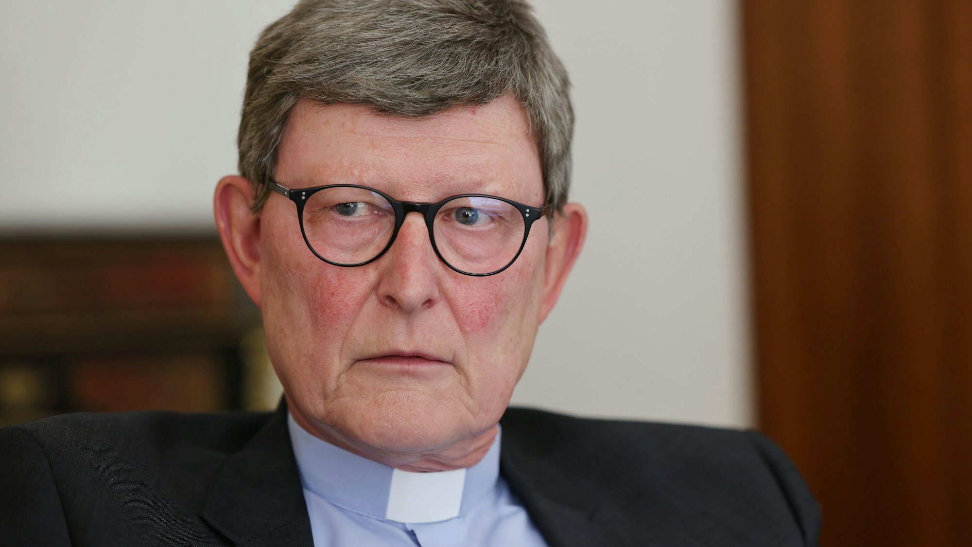 Köln: Kardinal Rainer Maria Woelki, Erzbischof von Köln, während eines Interviews im Erzbischöflichen Haus.