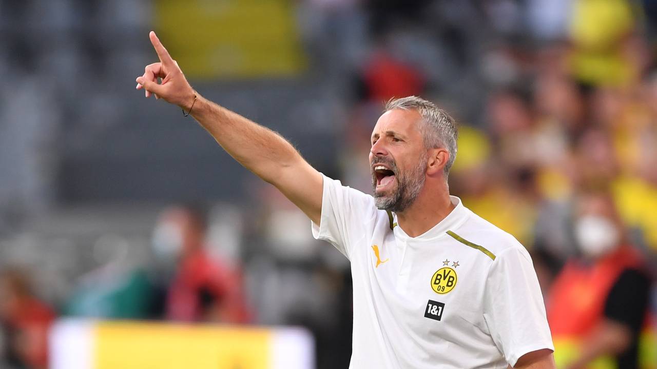Marco Rose gibt lautstark Anweisungen