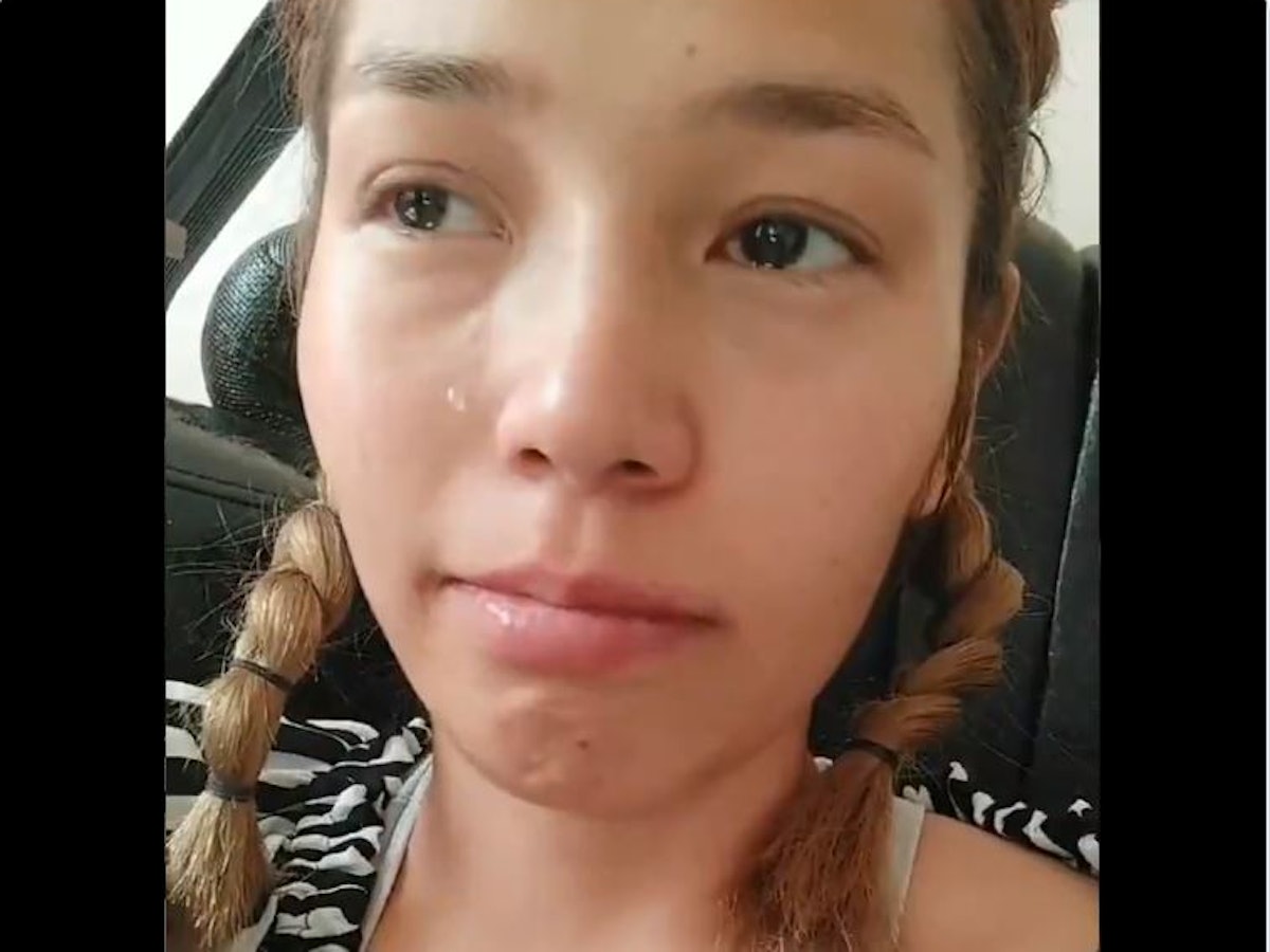 Masih Alinejad teilte auf Twitter am Sonntag (15. August) das Video von afghanischer Frau.