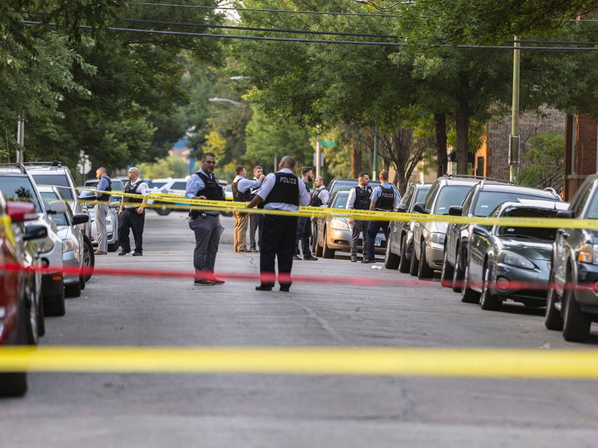 Nach den Schüssen in Chicago hat die Polizei Ermittlungen aufgenommen (hier ein Archivfoto aus Chicago vom July 2021.