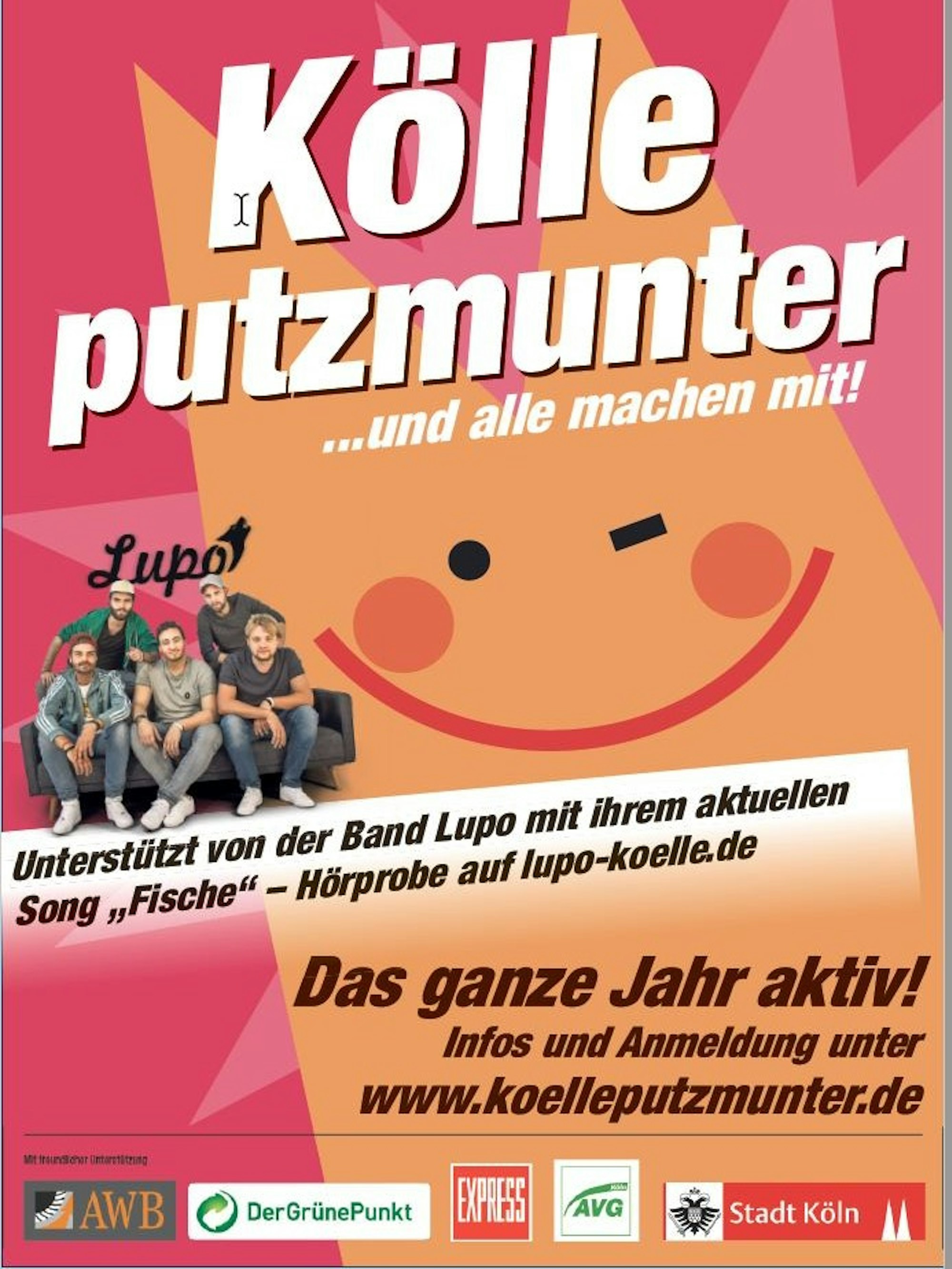 Plakat für Kölle Putzmunter 2021