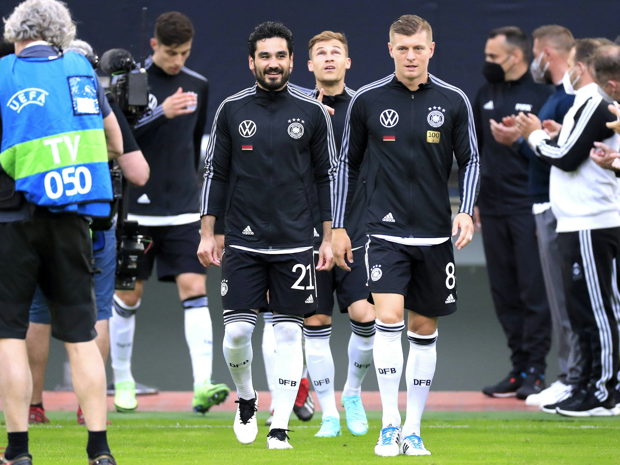 Ilkay Gündogan und Toni Kroos bei der Nationalmannschaft