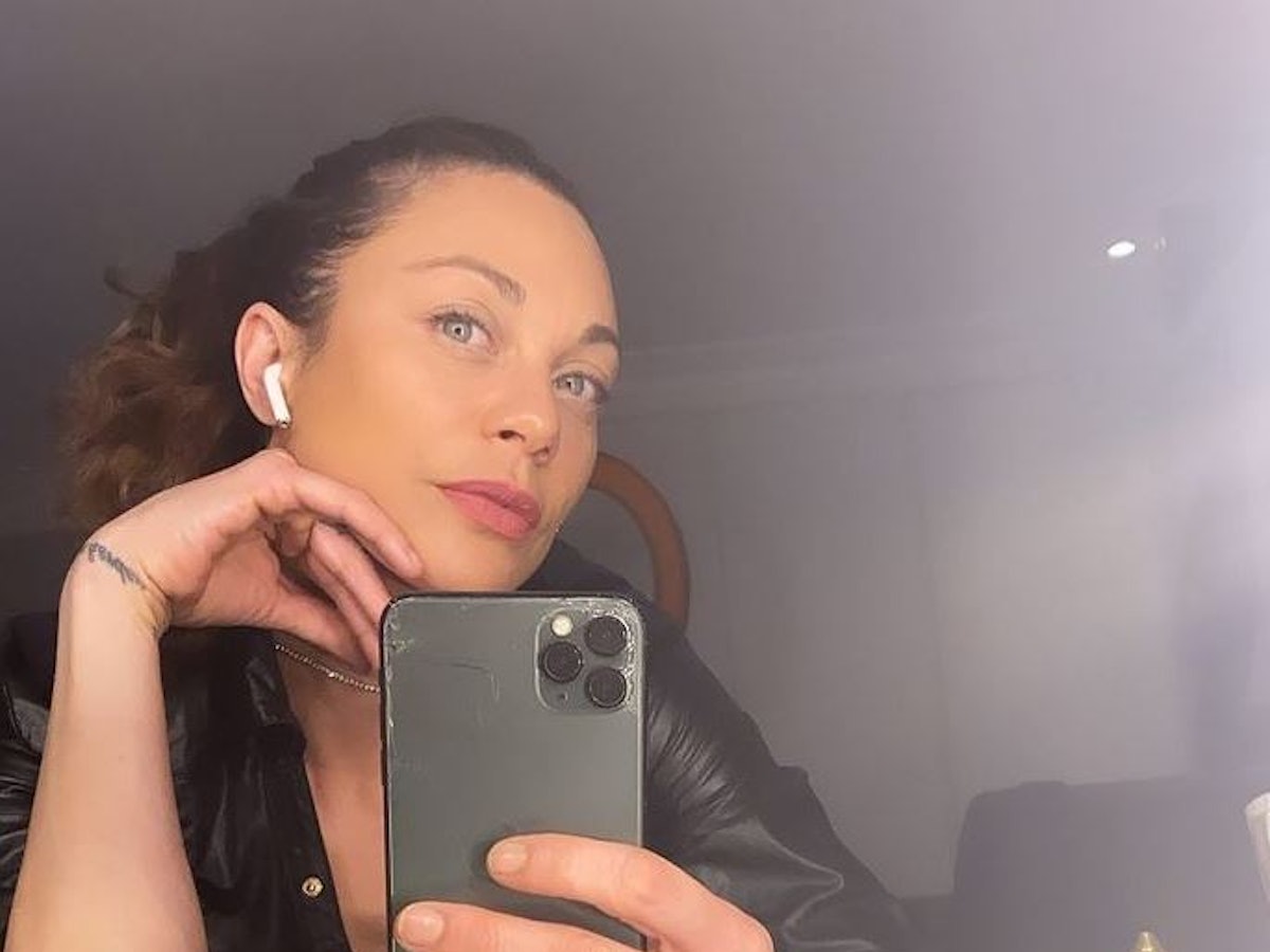 Lilly Becker auf einem Instagram-Selfie vom 26. April 2021