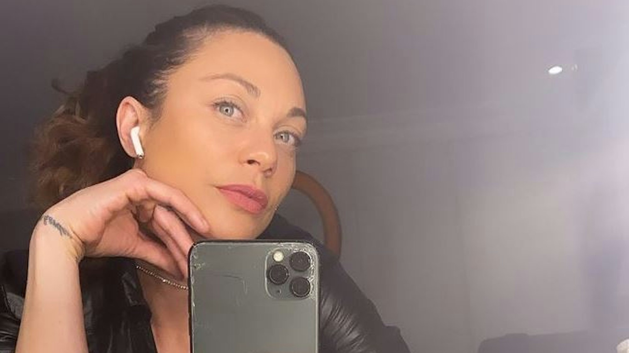 Lilly Becker auf einem Instagram-Selfie vom 26. April 2021