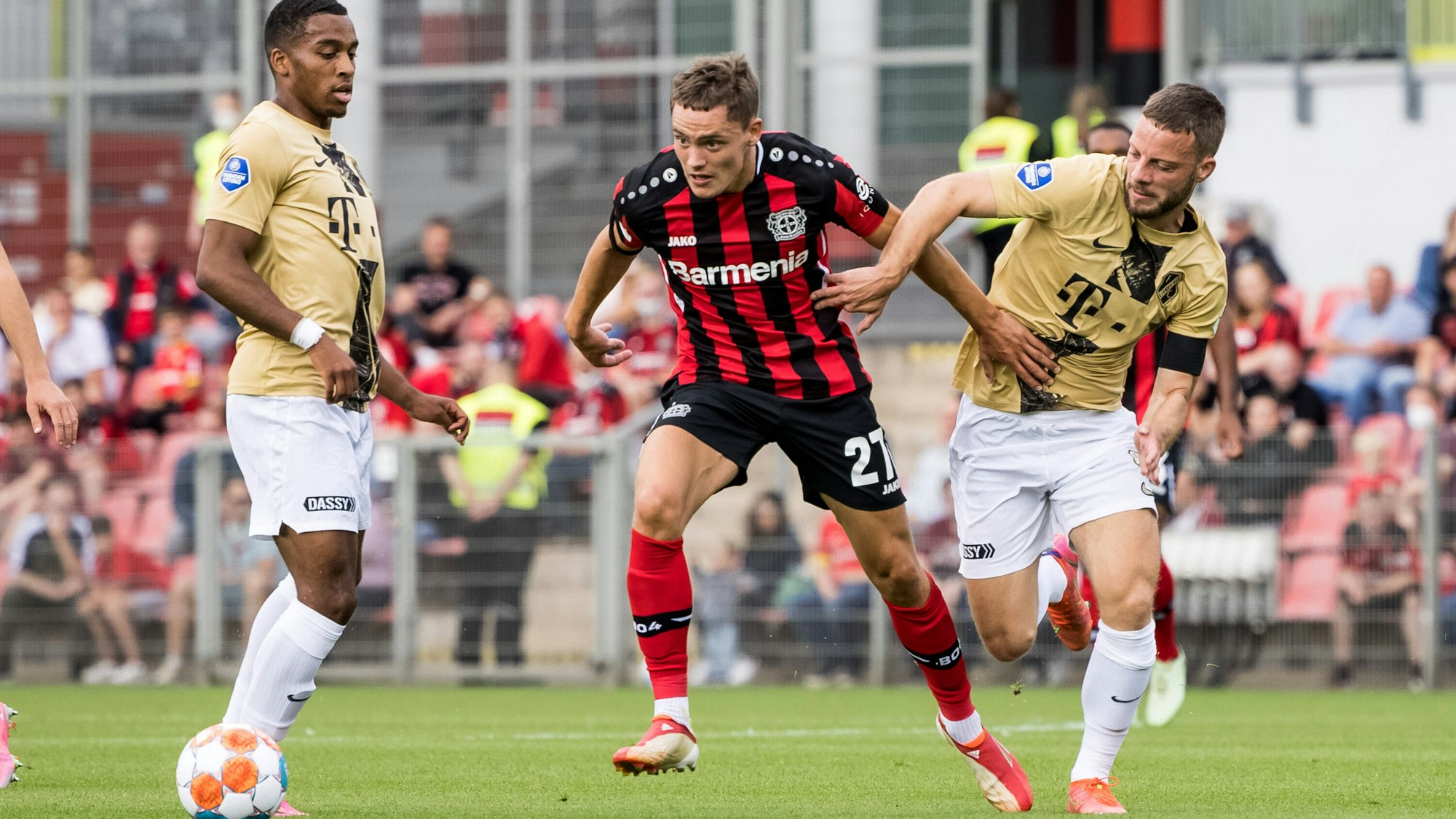 Florian Wirtz im Testspiel von Bayer 04 Leverkusen gegen den FC Utrecht.
