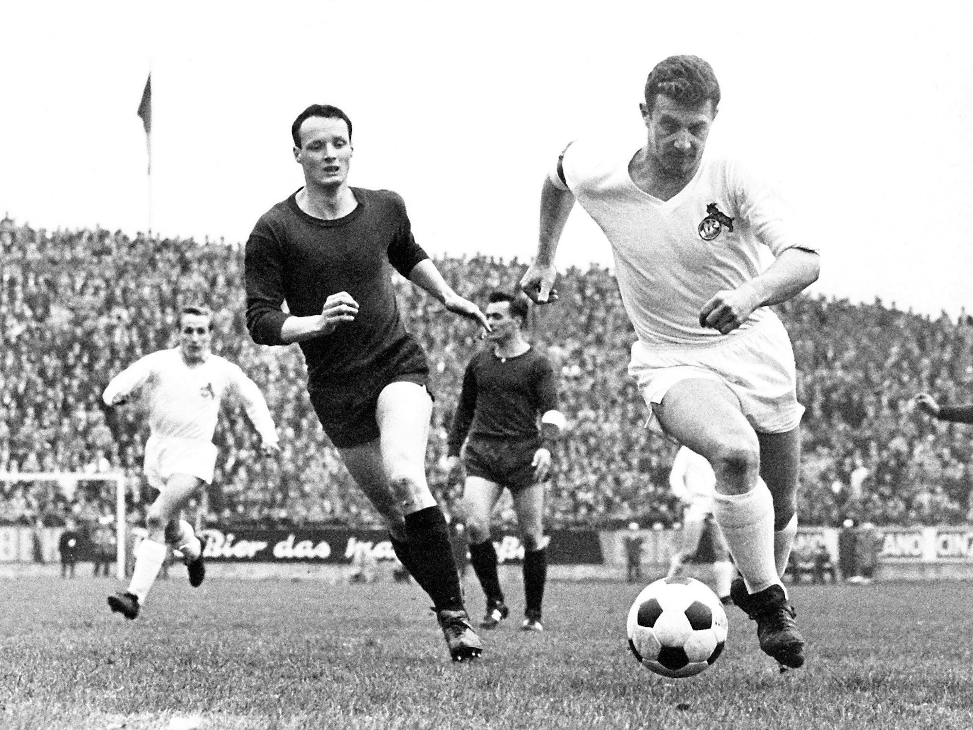 Hans Schäfer spielte für den 1. FC Köln.
