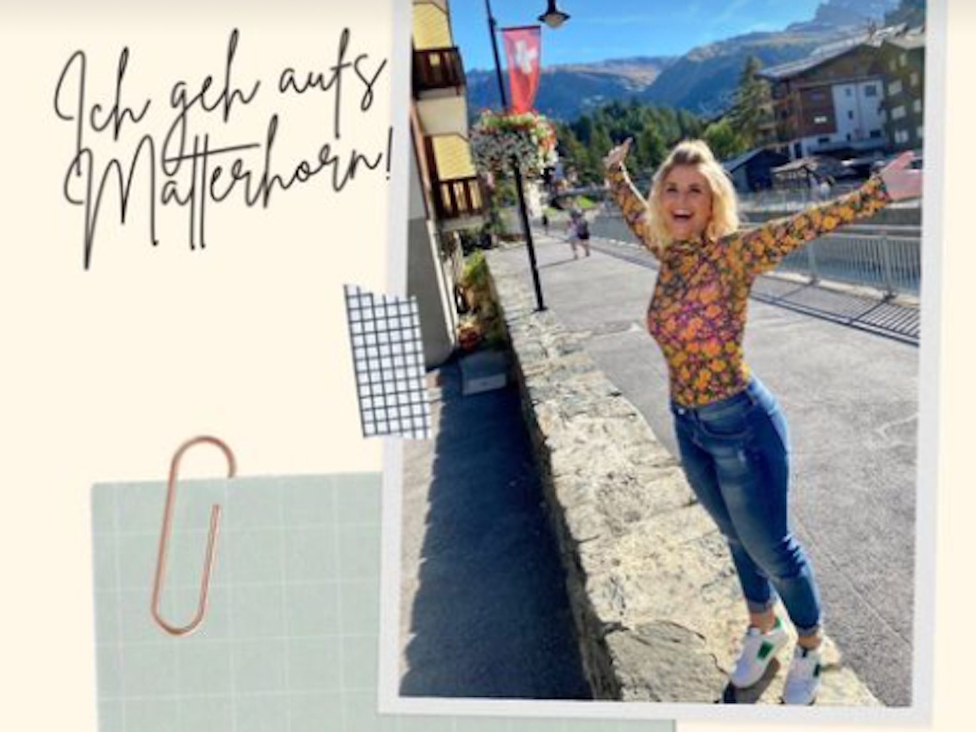Beatrice Egli nimmt ihre Instagram-Fans bei ihrer Matterhorn-Vorbereitung mit.