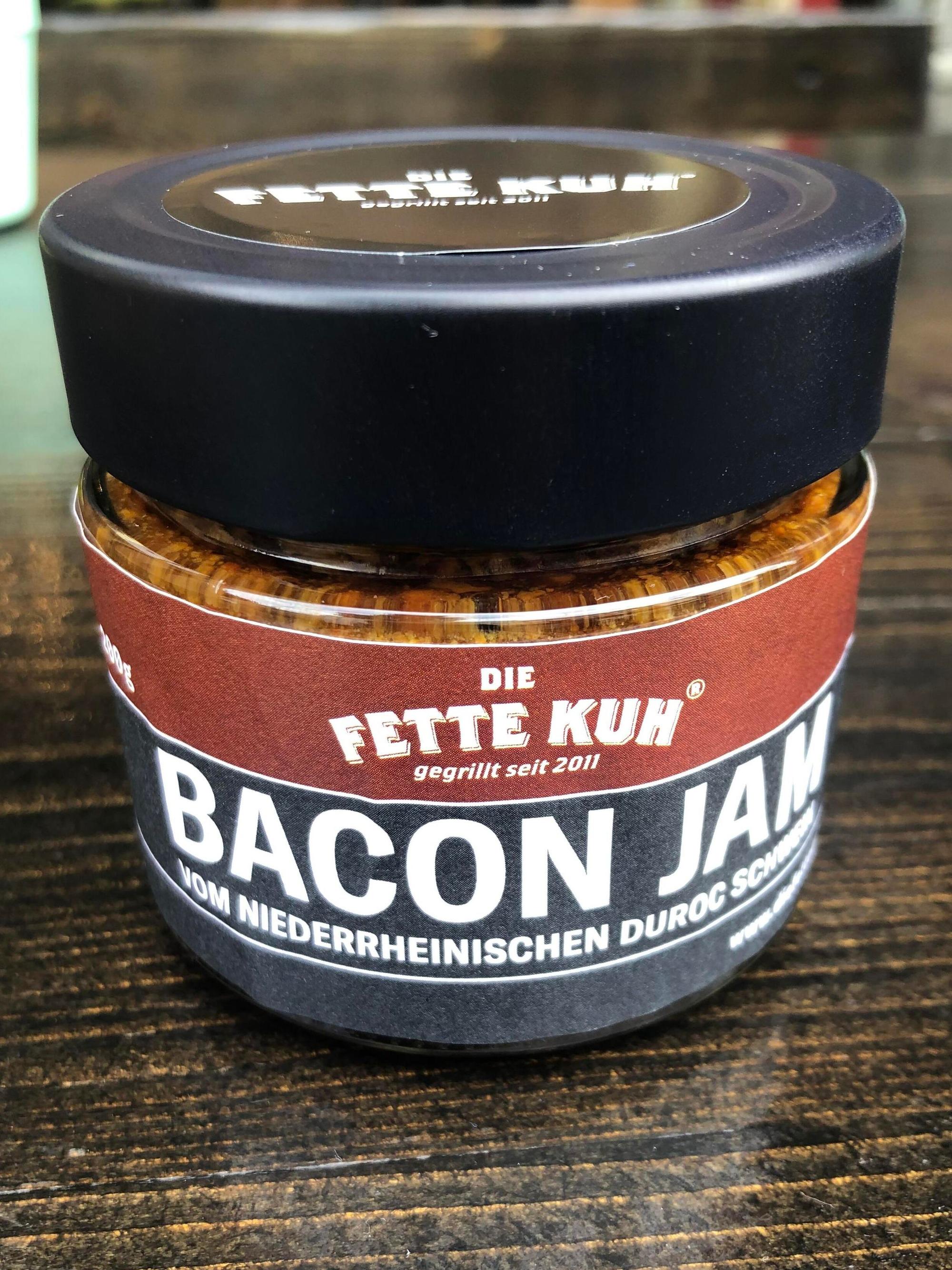 Die hauseigene „Bacon Jam“ von „die fette Kuh“.