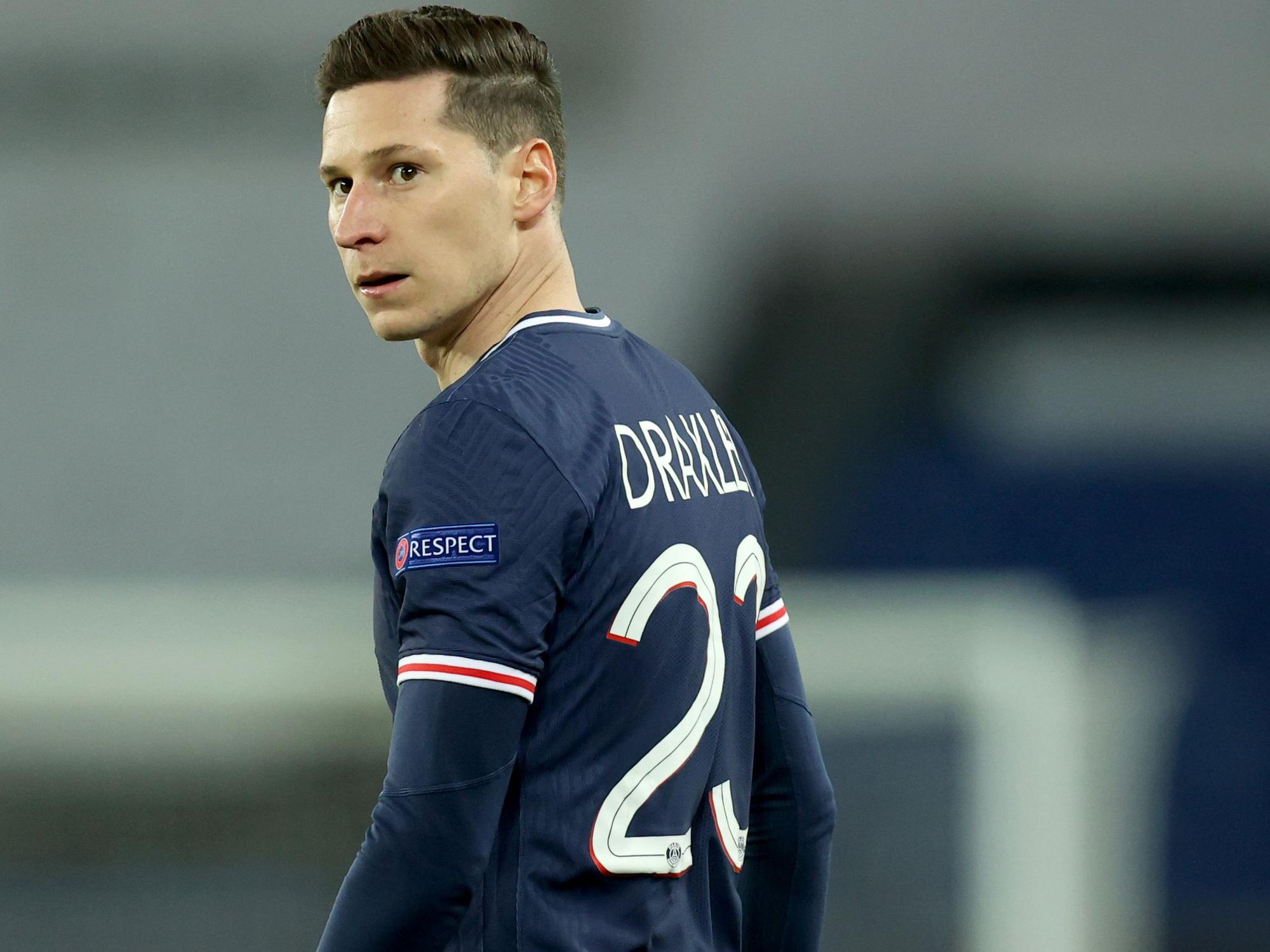 Julian Draxler von Paris beim Champions-League-Spiel gegen den FC Bayern München am 13. April 2021.