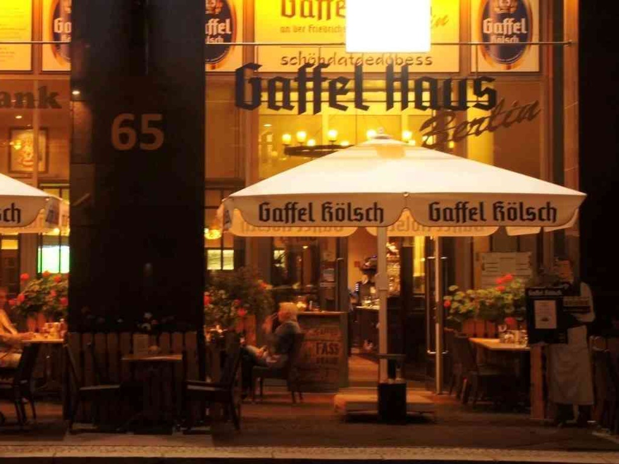 Kölsch im Gaffel-Haus an der Friedrichstraße