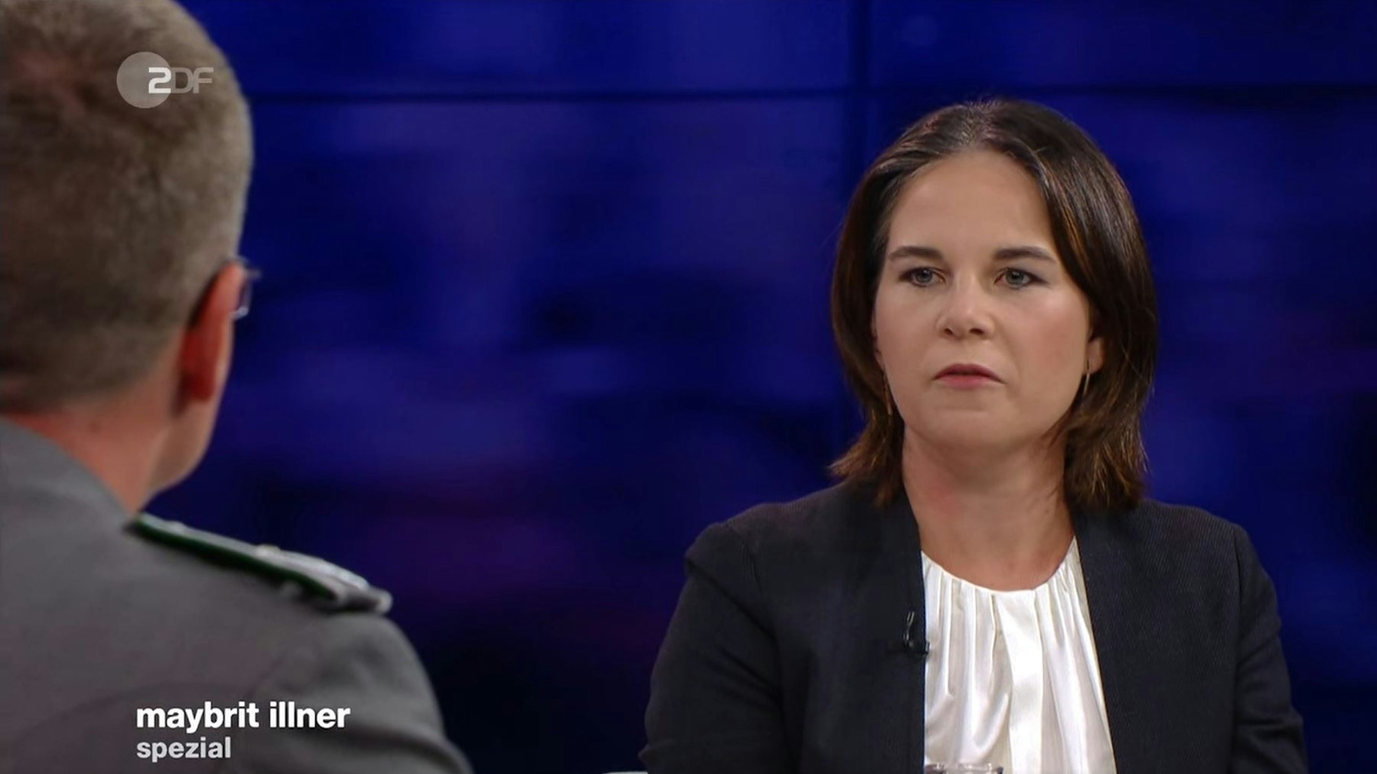 Kanzlerkandidatin der Grünen, Annalena Baerbock war am Donnerstagabend (19. August) bei Maybrit Illner zu Gast