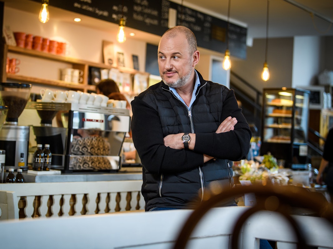 TV-Sternekoch Frank Rosin, das Foto stammt aus der Presselounge von Kabel Eins und wurde am 20. August gedownloaded.