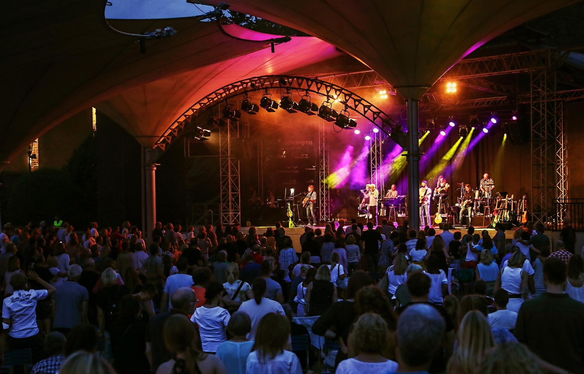 45. Open-Air Konzert der Bläck Fööss am 21.08.2021 am Tanzbrunnen.
