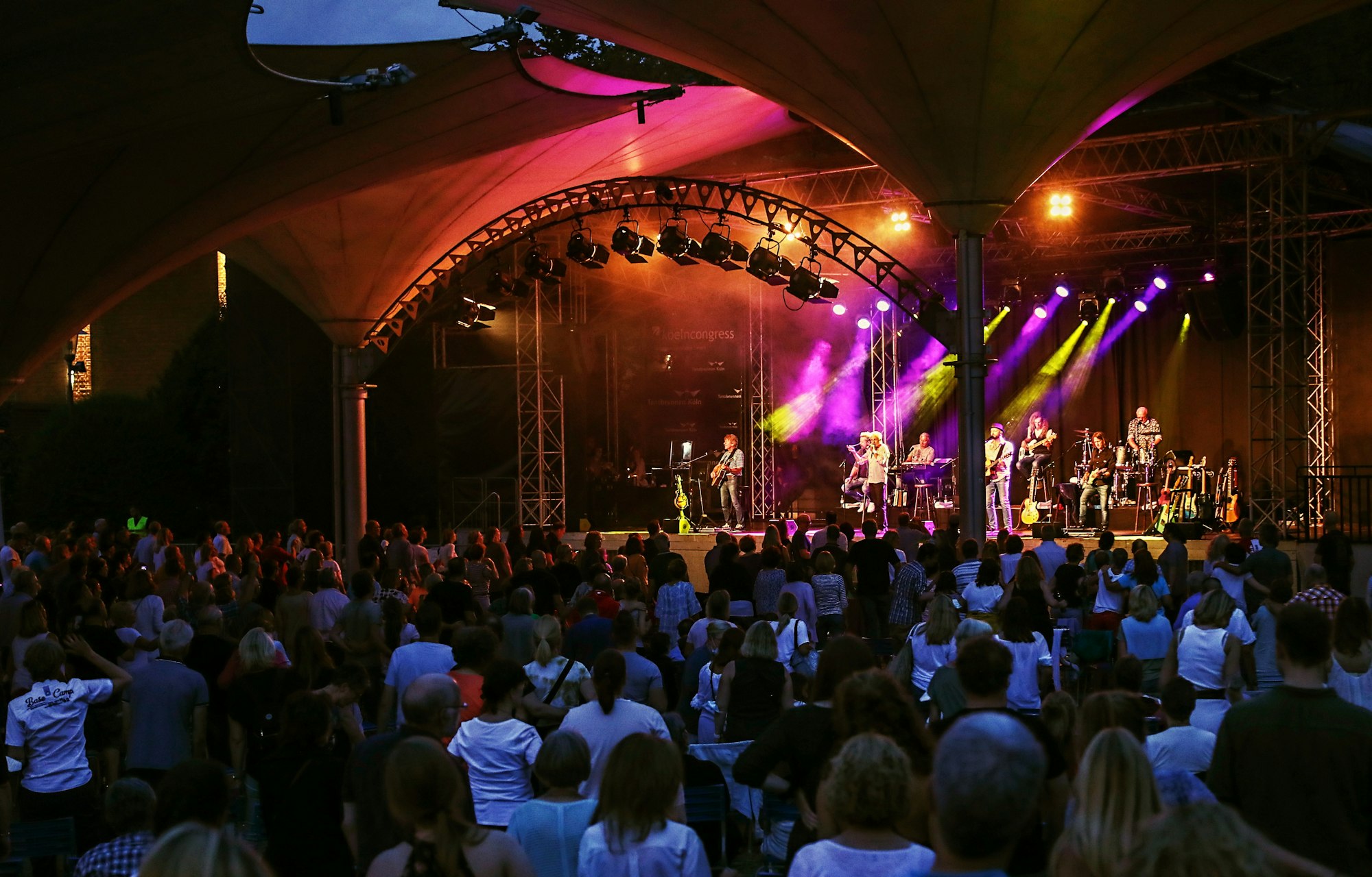 45. Open-Air Konzert der Bläck Fööss am 21.08.2021 am Tanzbrunnen.
