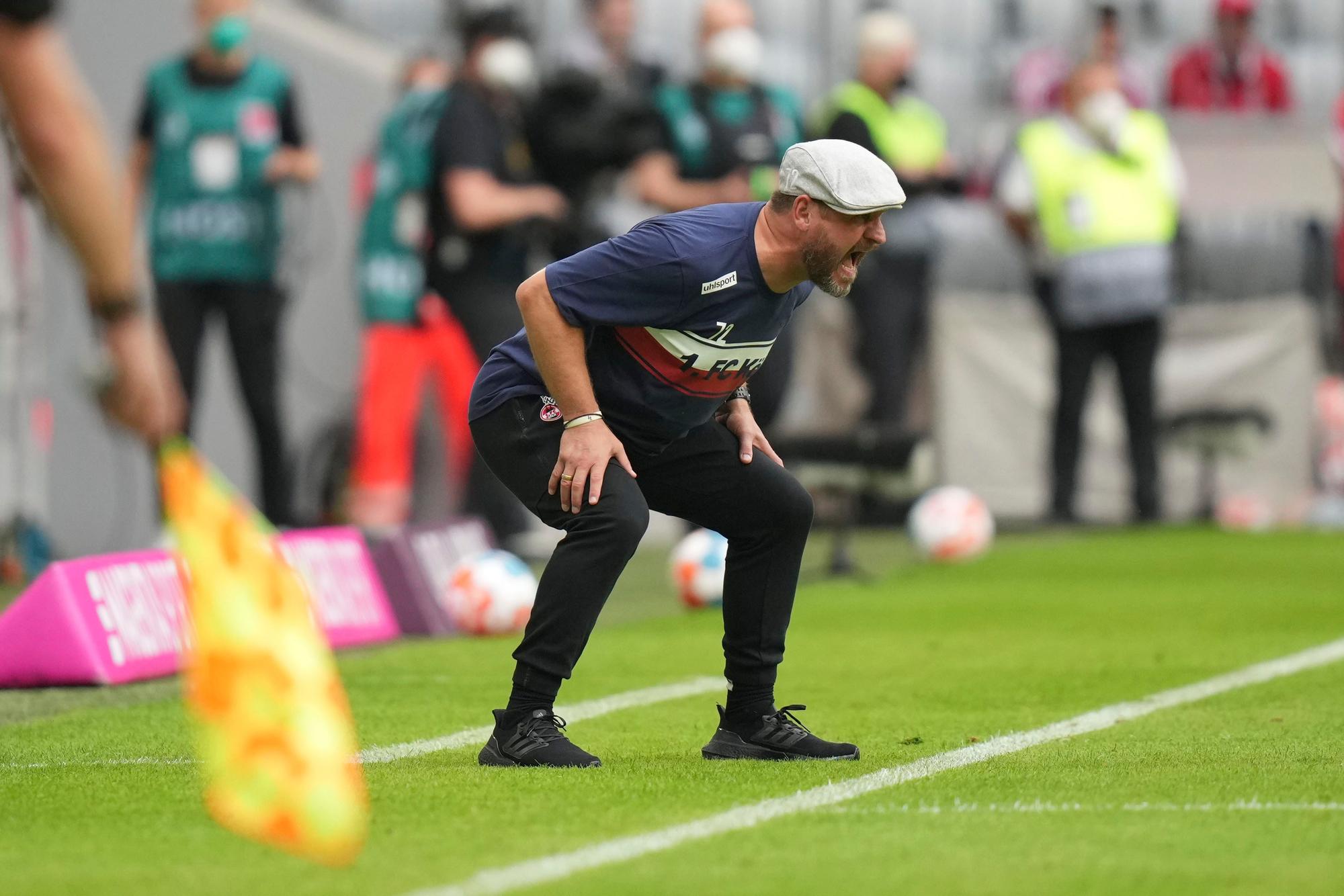 Steffen Baumgart brüllt den 1. FC Köln nach vorne.
