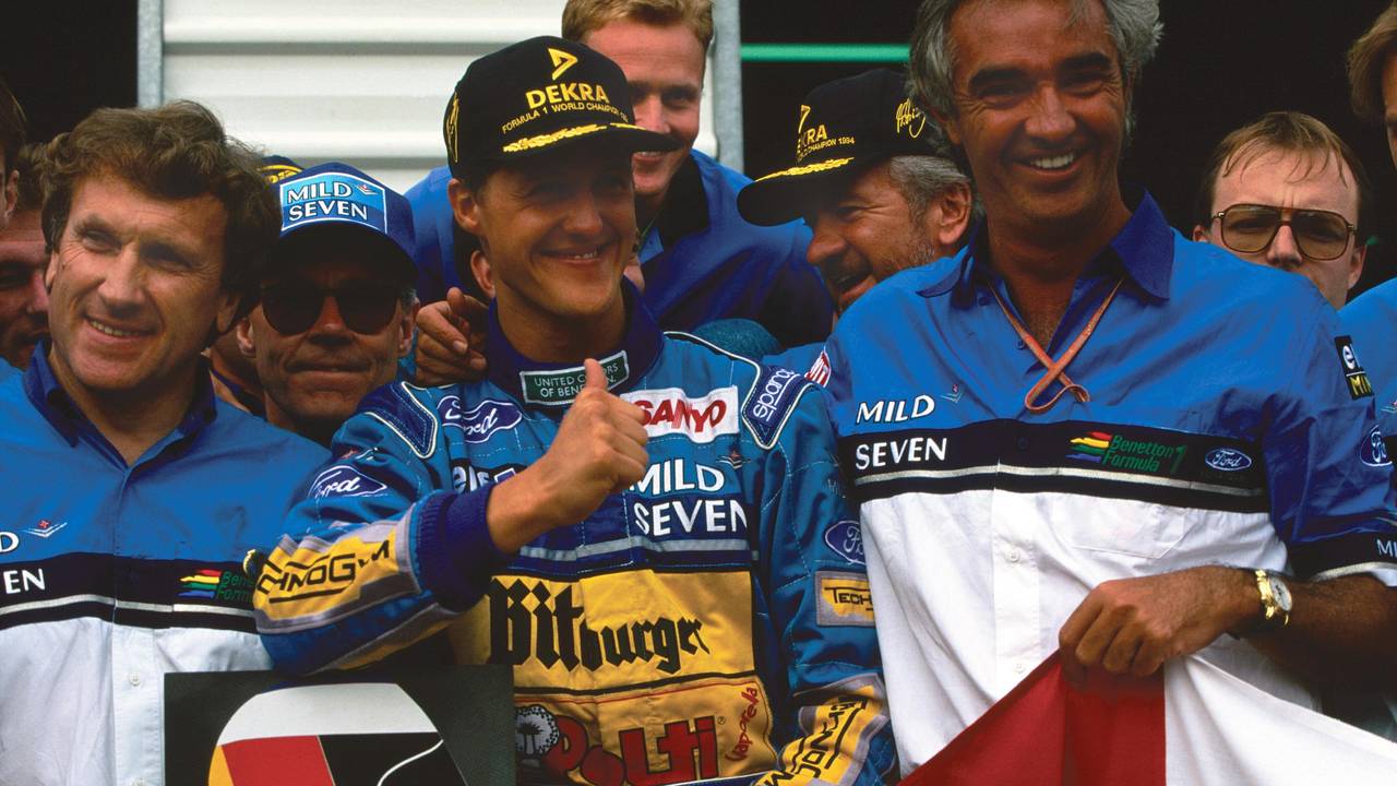 November 1994: Michael Schumacher wird Formel-1-Weltmeister.