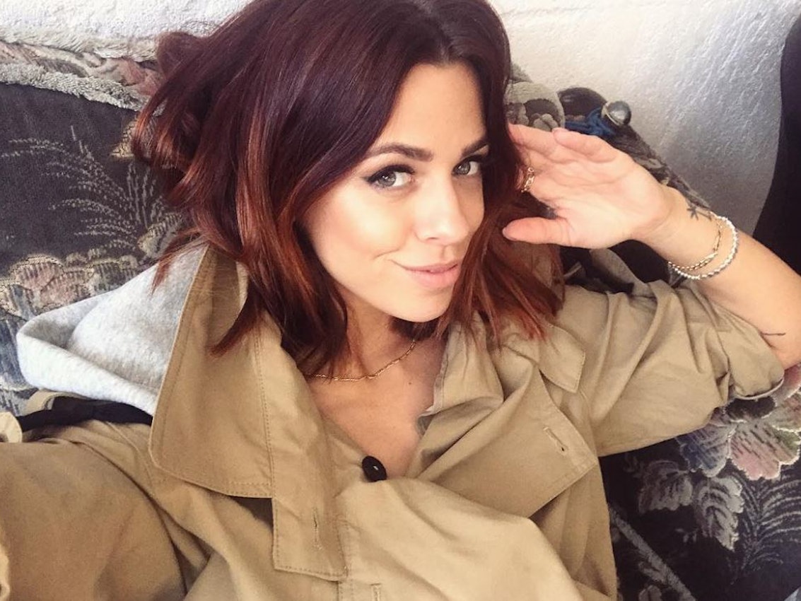 Das Selfie zeigt Vanessa Mai (hochgelade am 16. September 2017 auf Instagram).