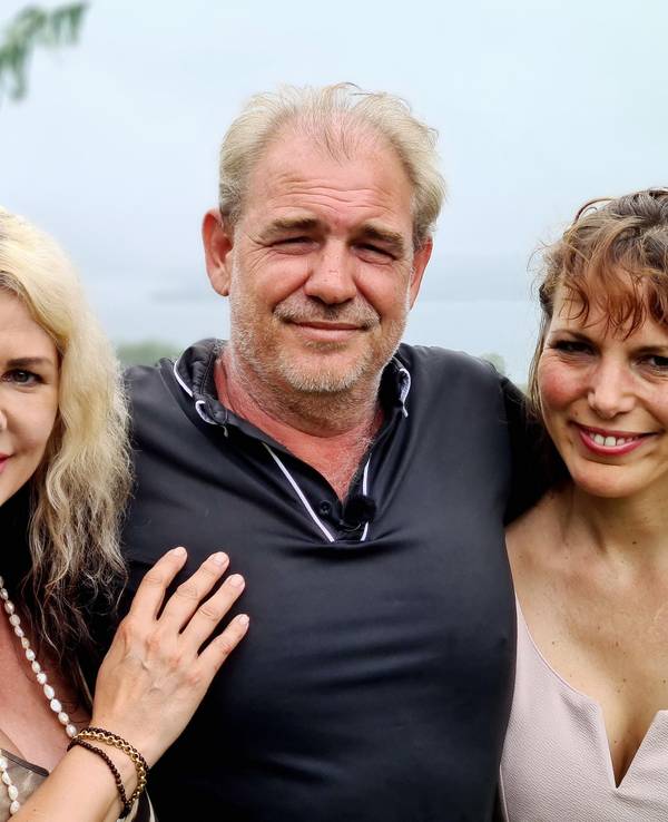 Nico aus Costa Rica mit Karin aus Baden-Württemberg und Tirza aus Rheinland-Pfalz
