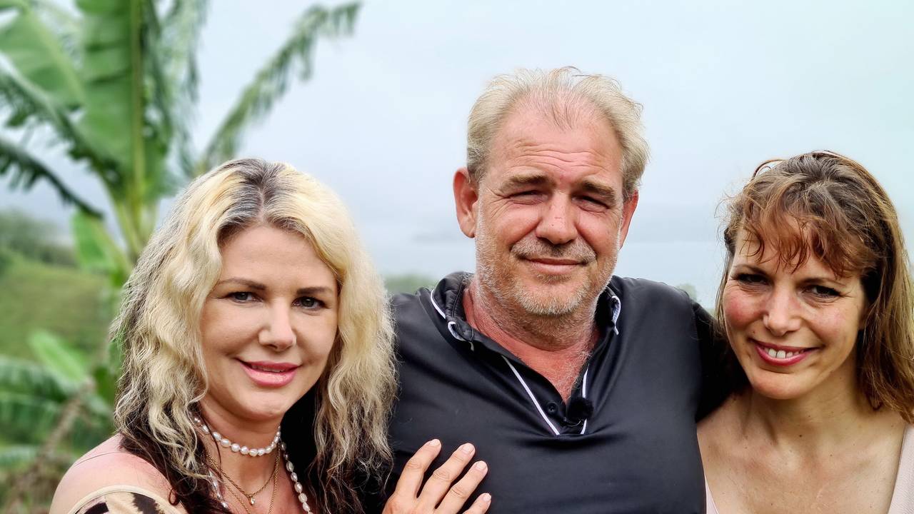 Nico aus Costa Rica mit Karin aus Baden-Württemberg und Tirza aus Rheinland-Pfalz