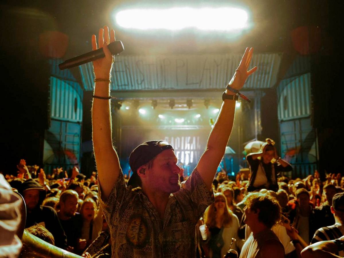 Querbeat beim Konzert in Ribnitz.