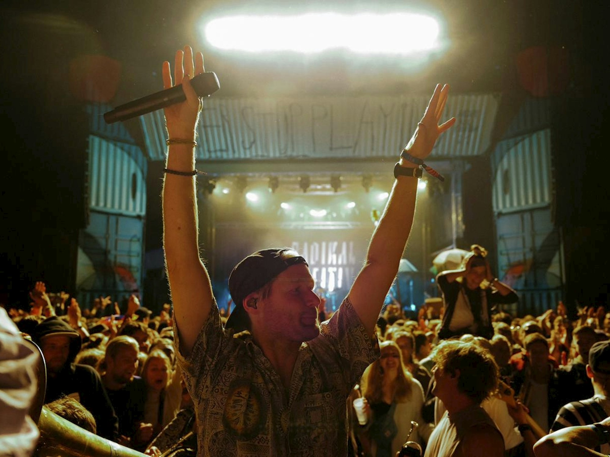 Querbeat beim Konzert in Ribnitz.