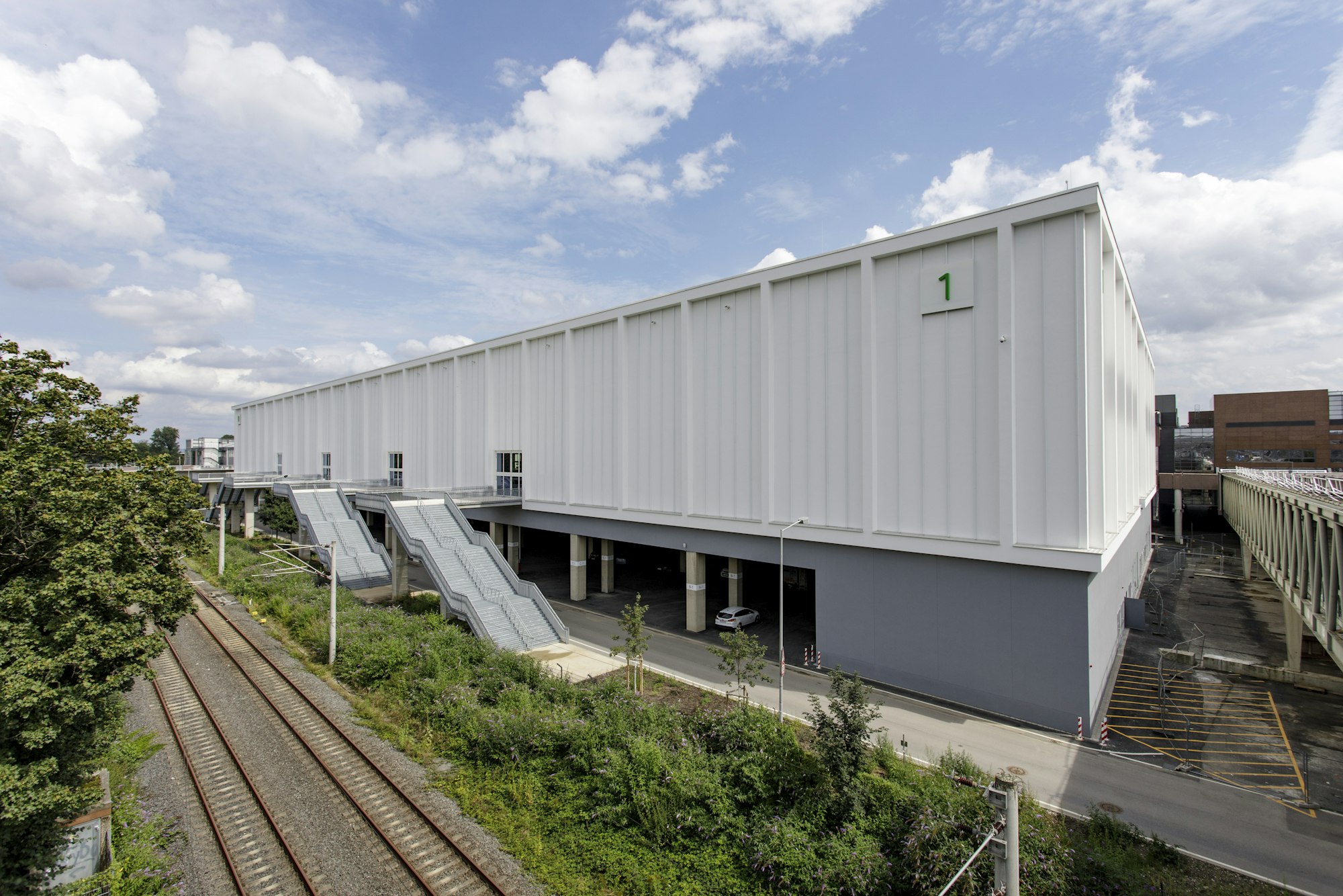 Die fertige Halle 1 der Koelnmesse.