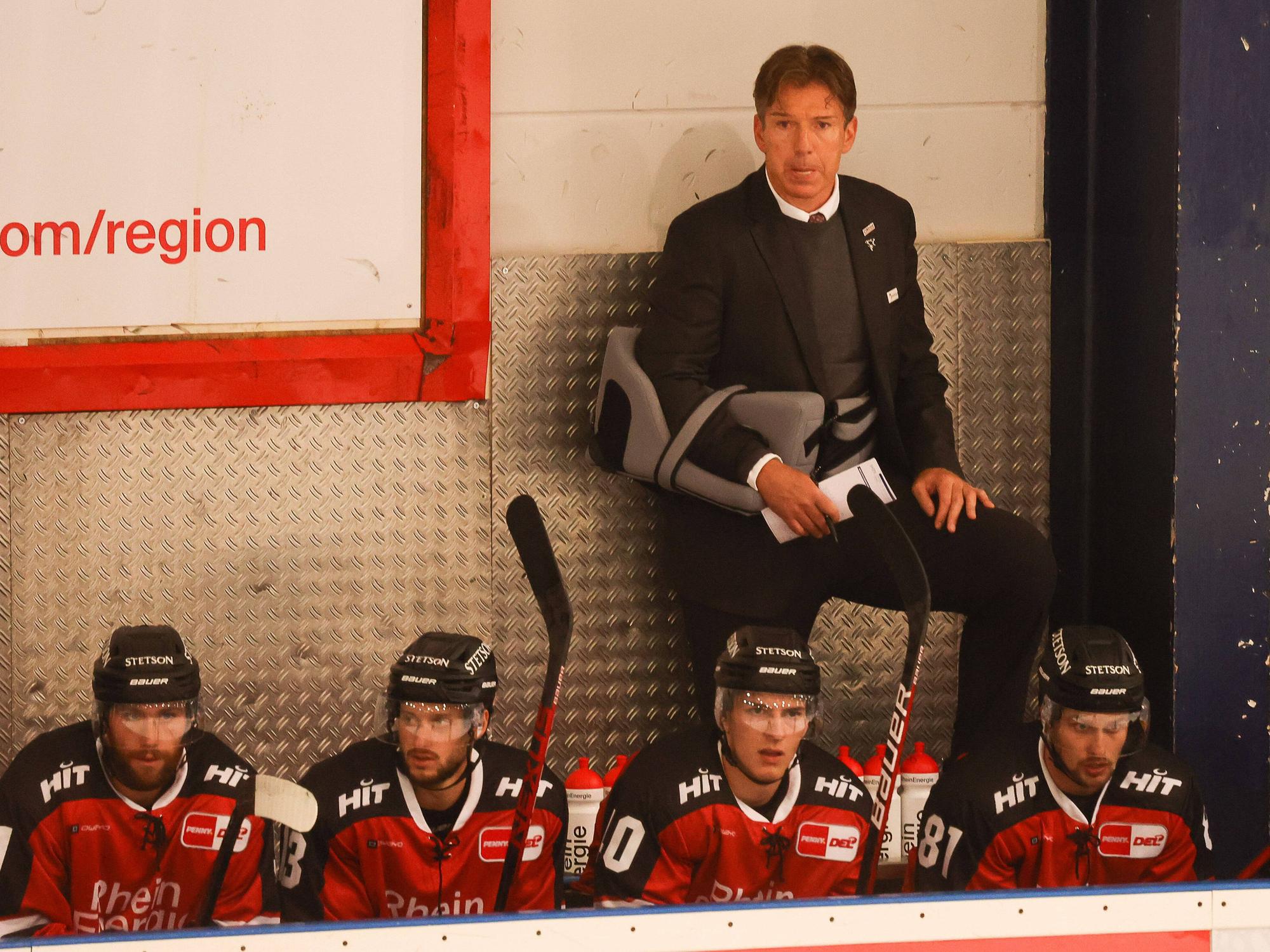 Uwe Krupp, Trainer der Kölner Haie.