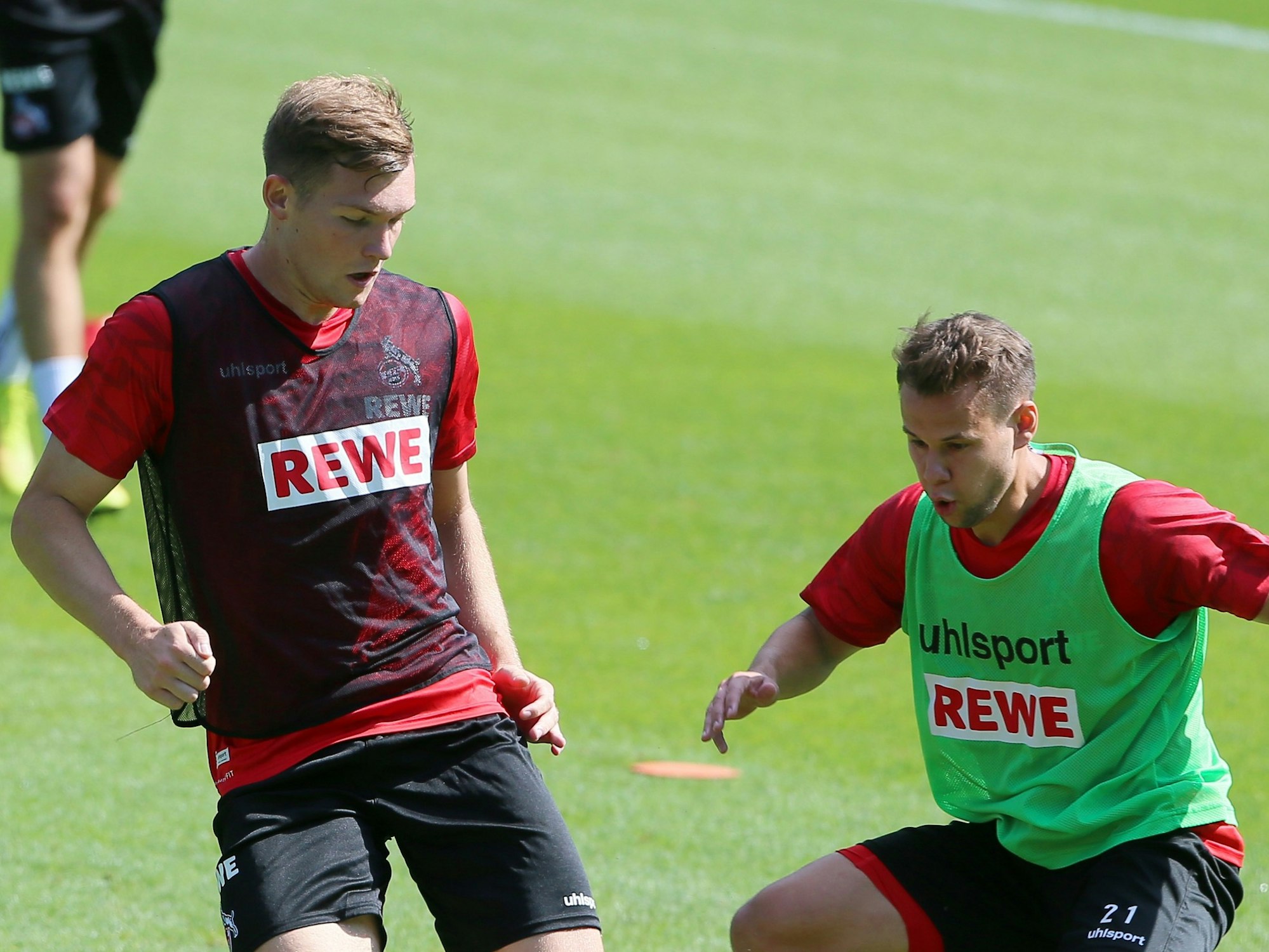 1. FC Köln, Training, links Luca Kilian (1. FC Köln), 25.08.2021