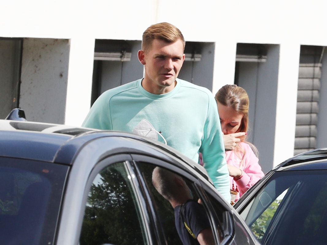 FC-Neuzugang Luca Kilian kommt am Geißbockheim an.