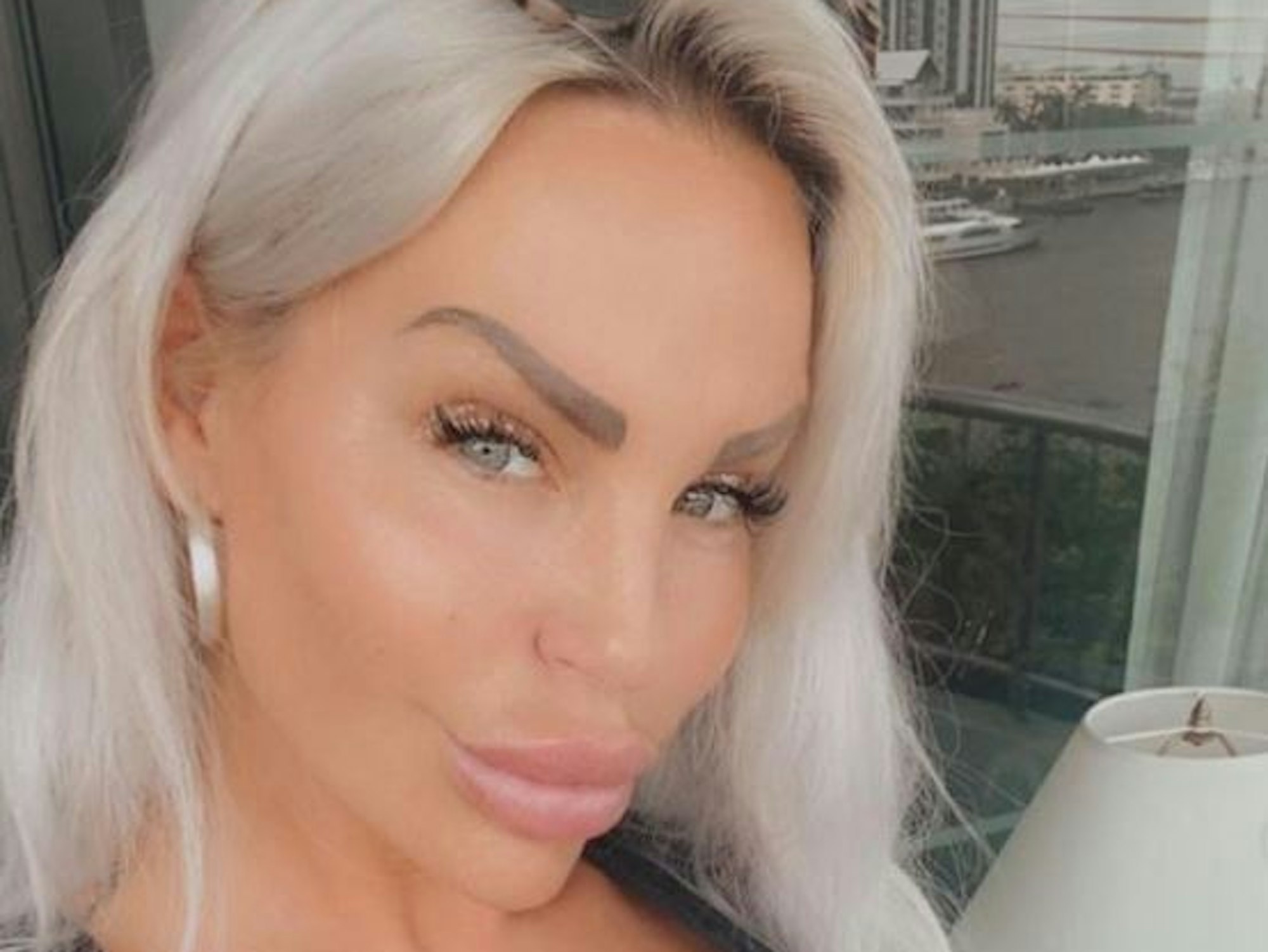 Gina-Lisa Lohfink postete dieses Selfie am 14. Juli 2021 auf ihrer Instagram-Seite. Screenshot zur Berichterstattung erstellt.