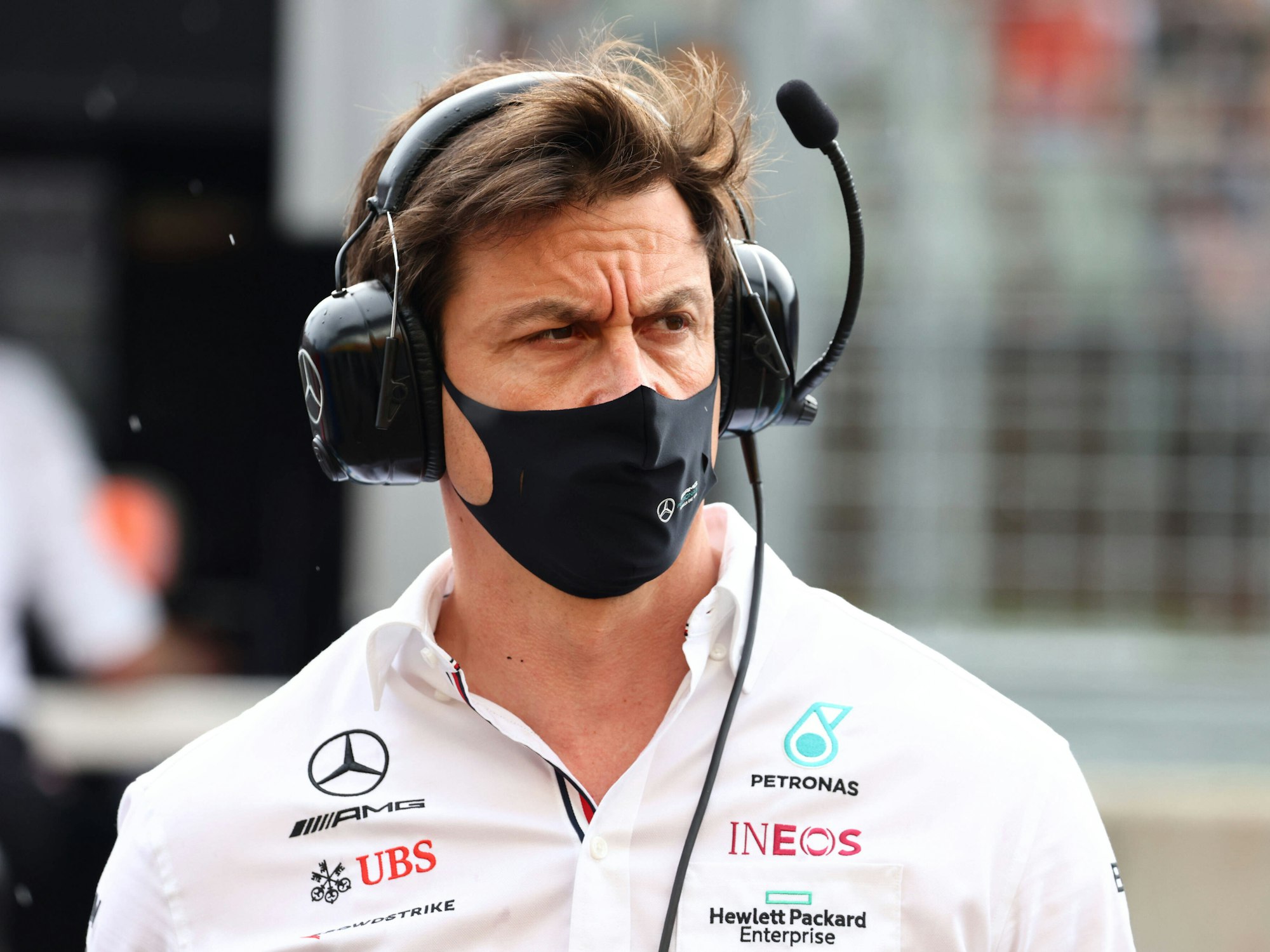 Mercedes-Teamchef Toto Wolff beim GP von Ungarn.