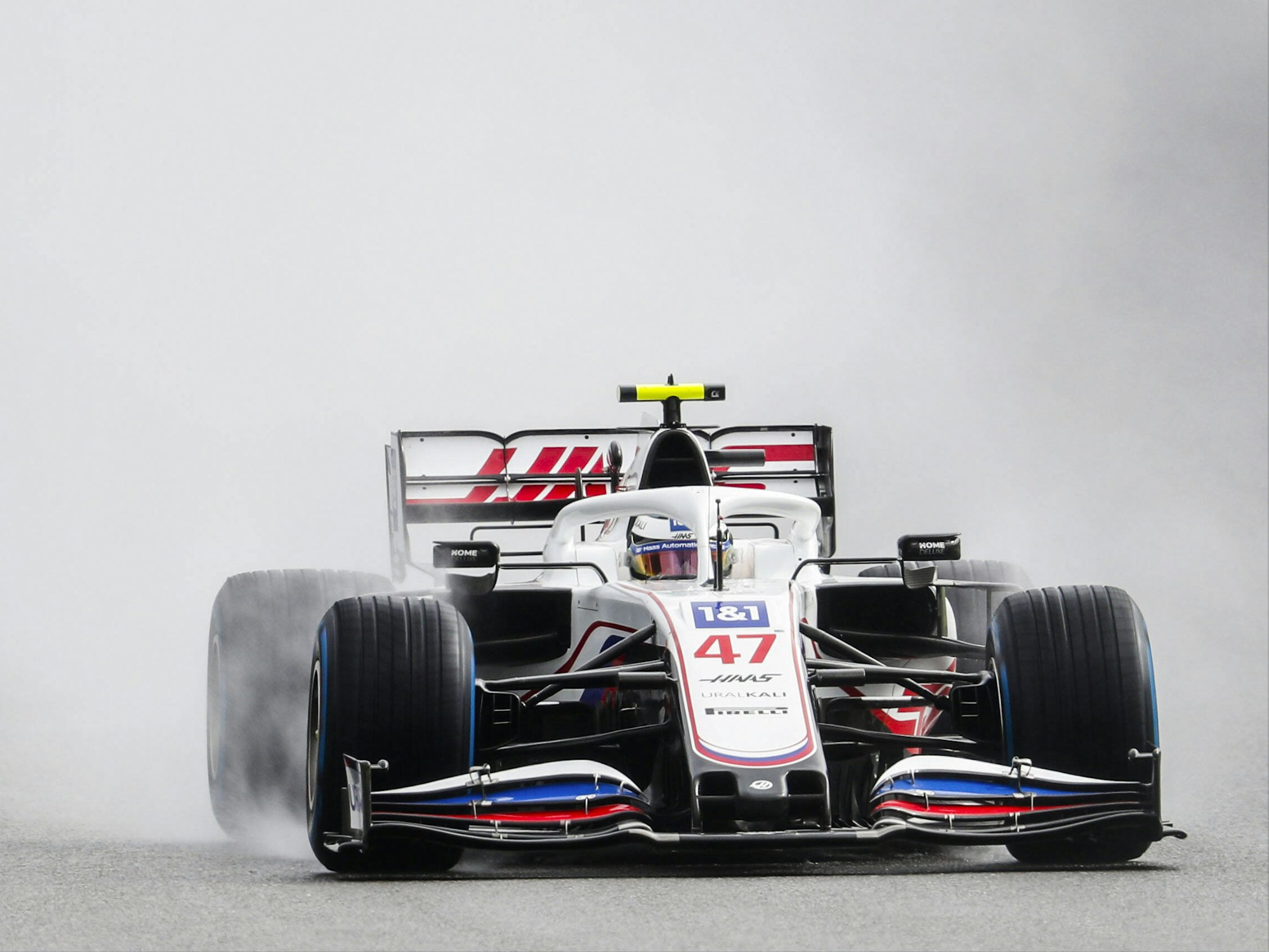 Mick Schumacher landetet beim Qualifying für den Großen Preis von Belgien auf dem 18. Platz.