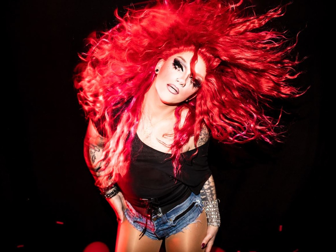 Die Kölner Dragqueen Marcella Rockefeller.