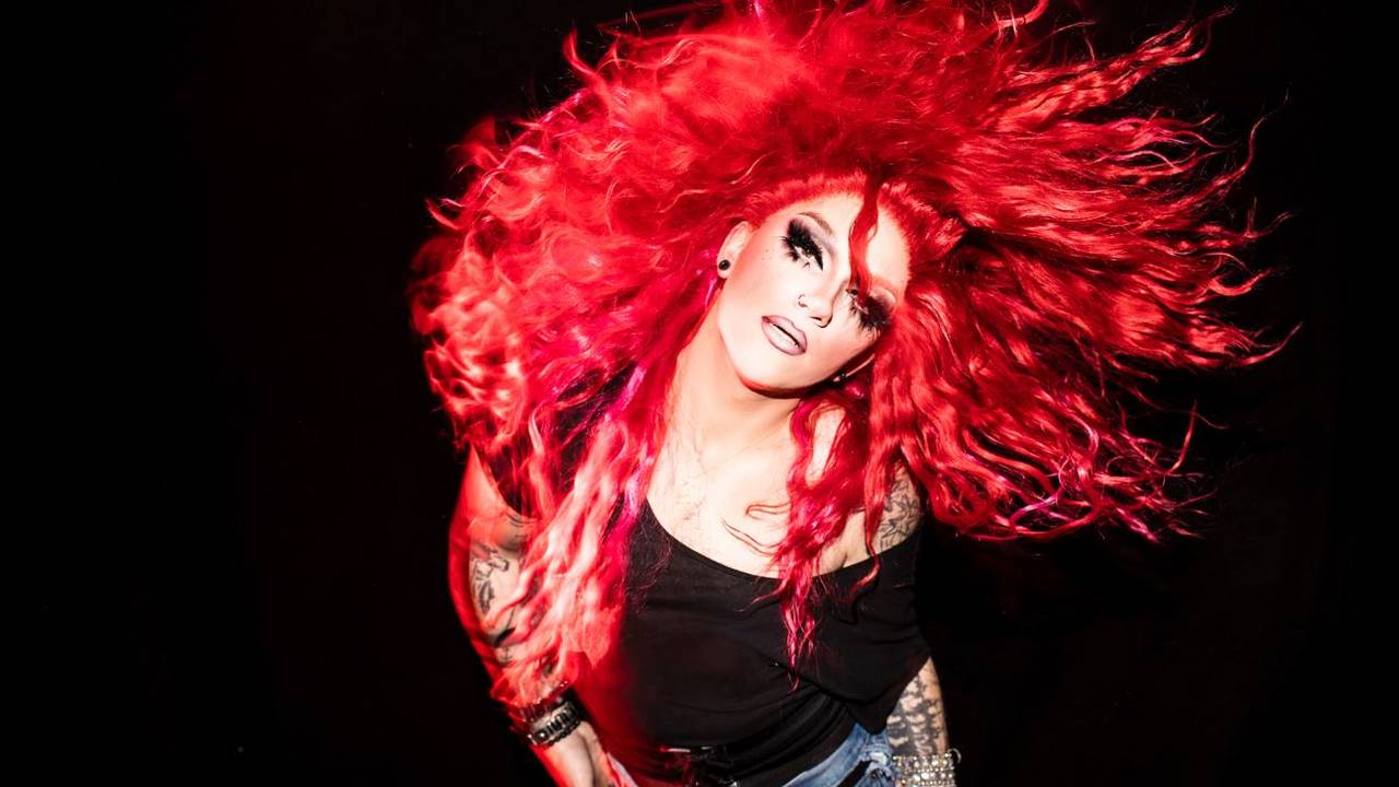 Die Kölner Dragqueen Marcella Rockefeller.