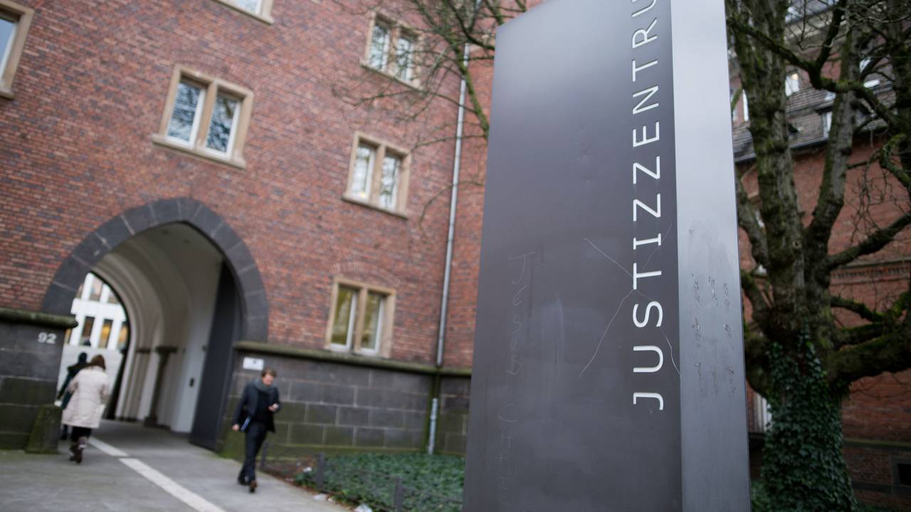 Das Justizzentrum in Aachen auf einem undatierten Foto.