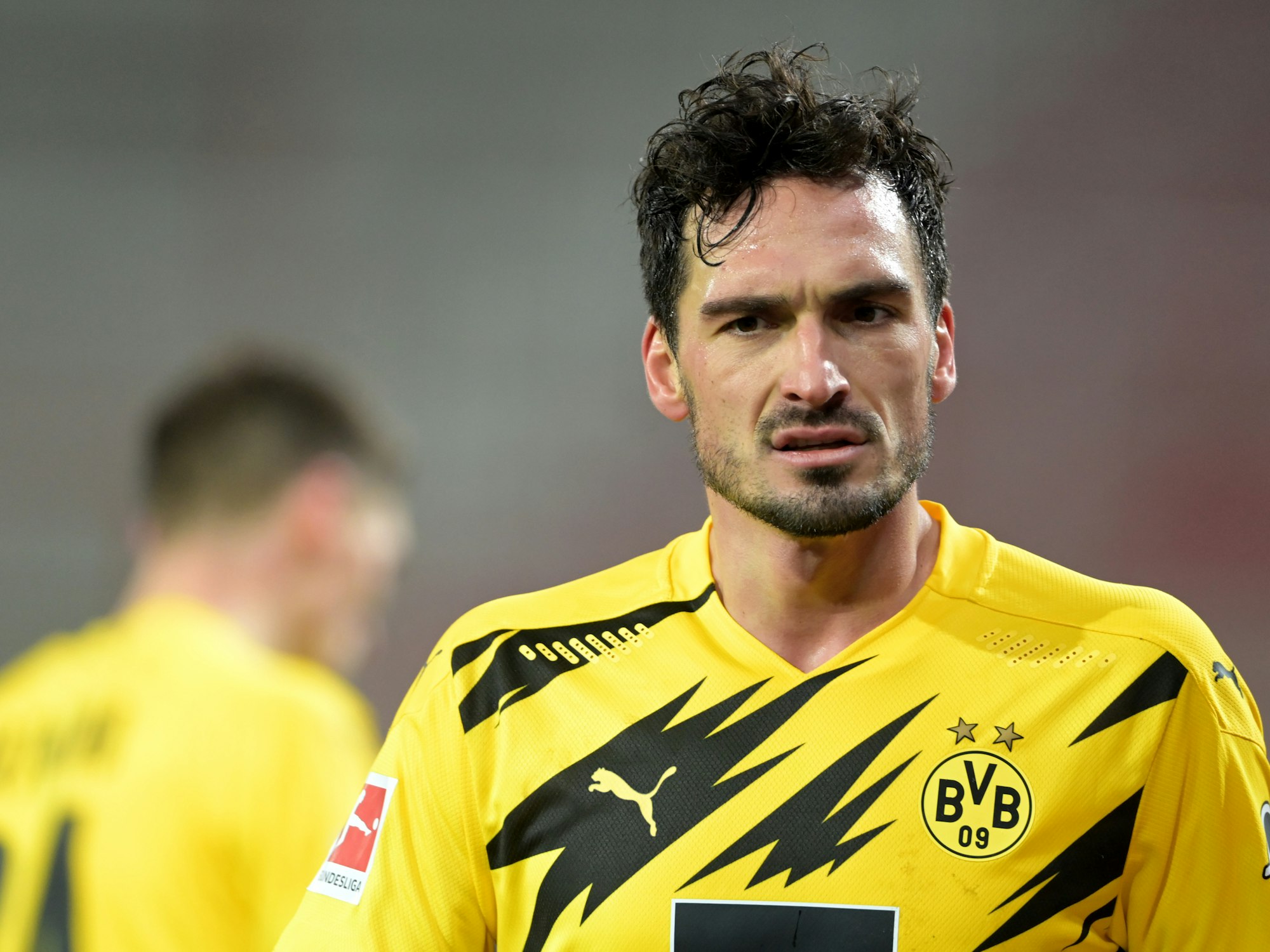 Fußball: Bundesliga, 1. FC Union Berlin - Borussia Dortmund, 13. Spieltag im Stadion Alte Försterei. Mats Hummels von Dortmund.( zu dpa: "Mats Hummels hält Karriereende 2023 für möglich") +++ dpa-Bildfunk +++