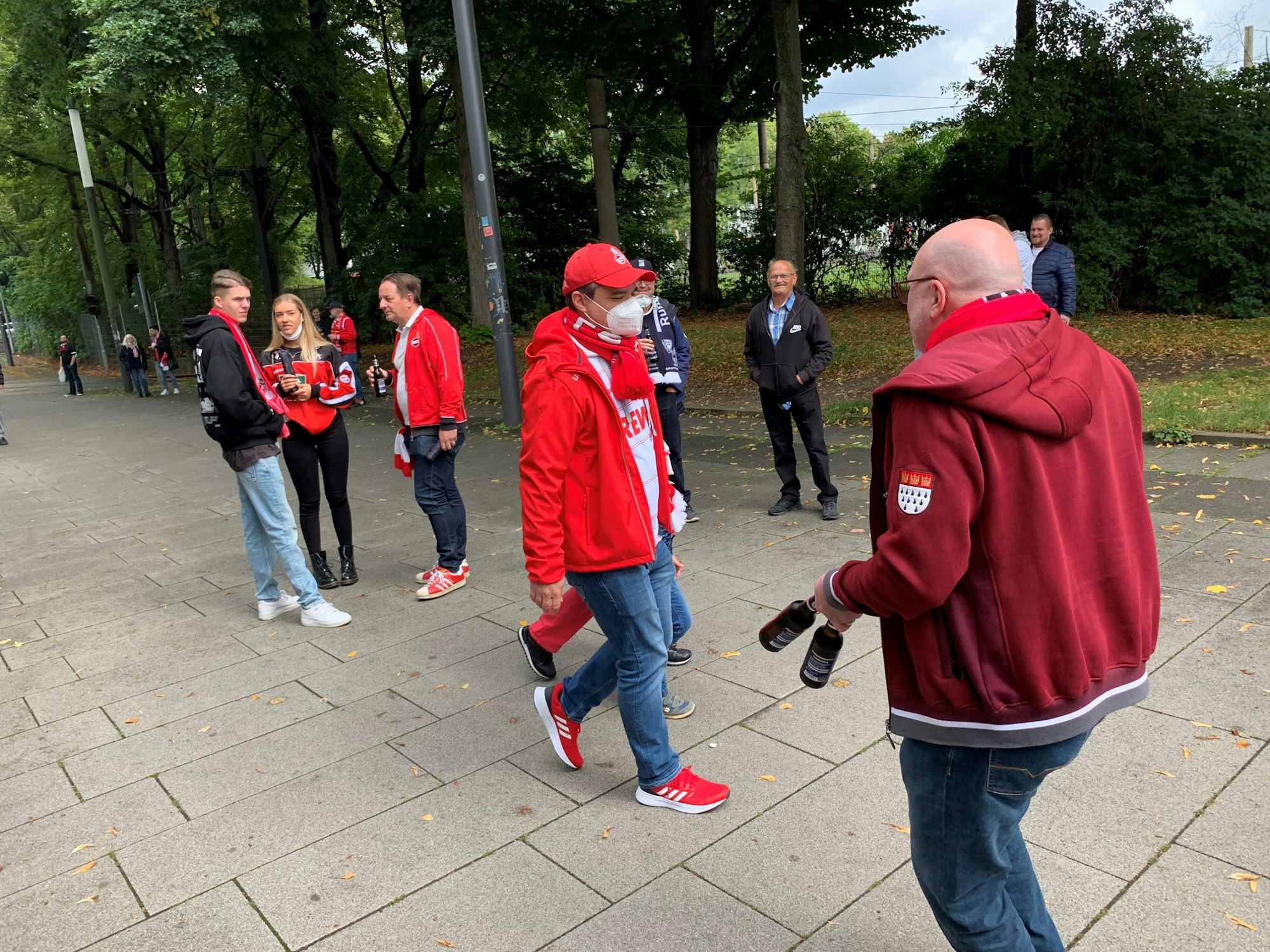 Stefan Jung verteilt am 28. August Freikölsch
