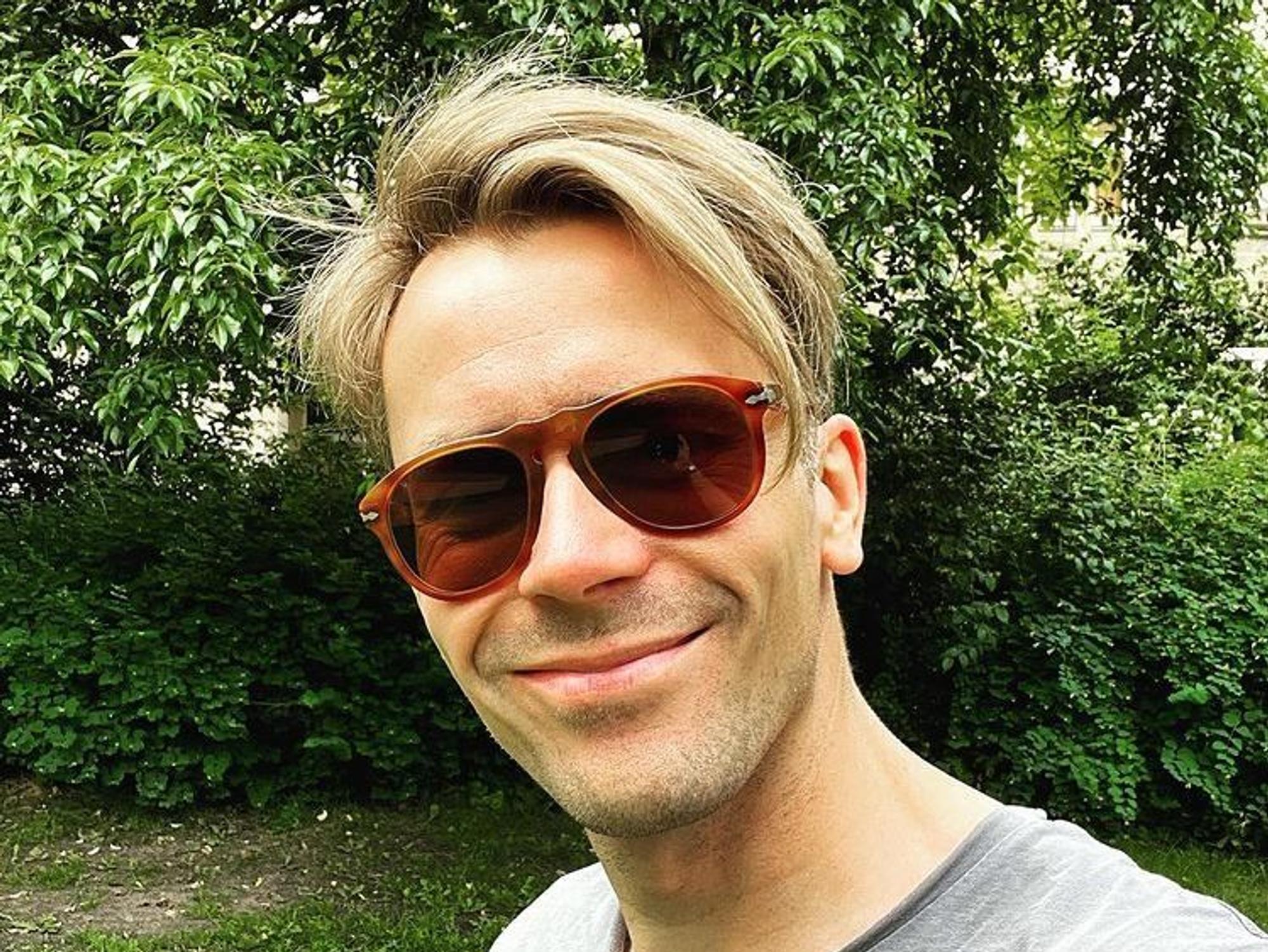 TV-Arzt Dr. Johannes Wimmer, Selfie vom 4. Juli 2021