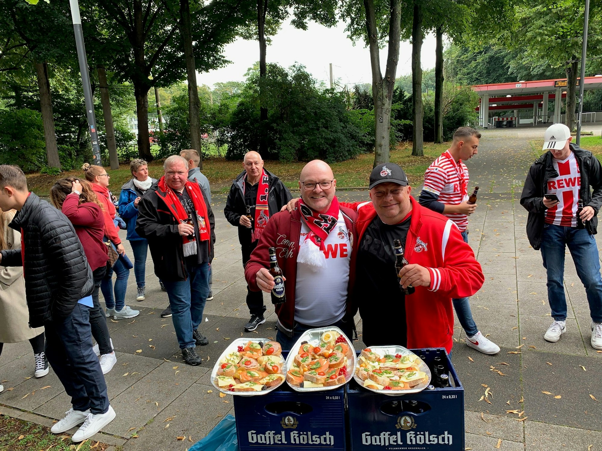 Stefan Jung und sein Kumpel am 28. August 2021