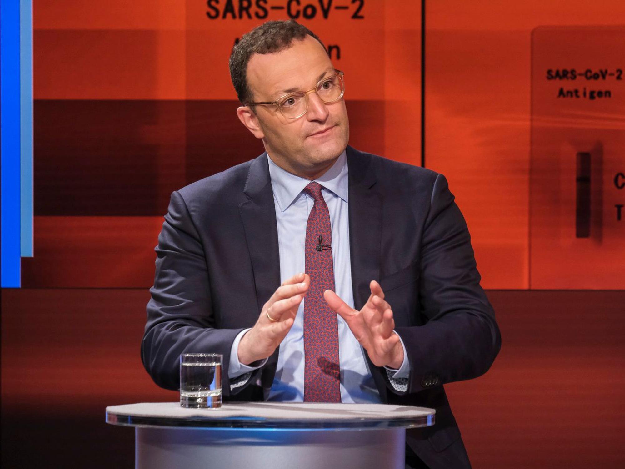 ARD/"hart aber fair" vom 30.08.2021 mit Jens Spahn (CDU, Bundesgesundheitsminister)