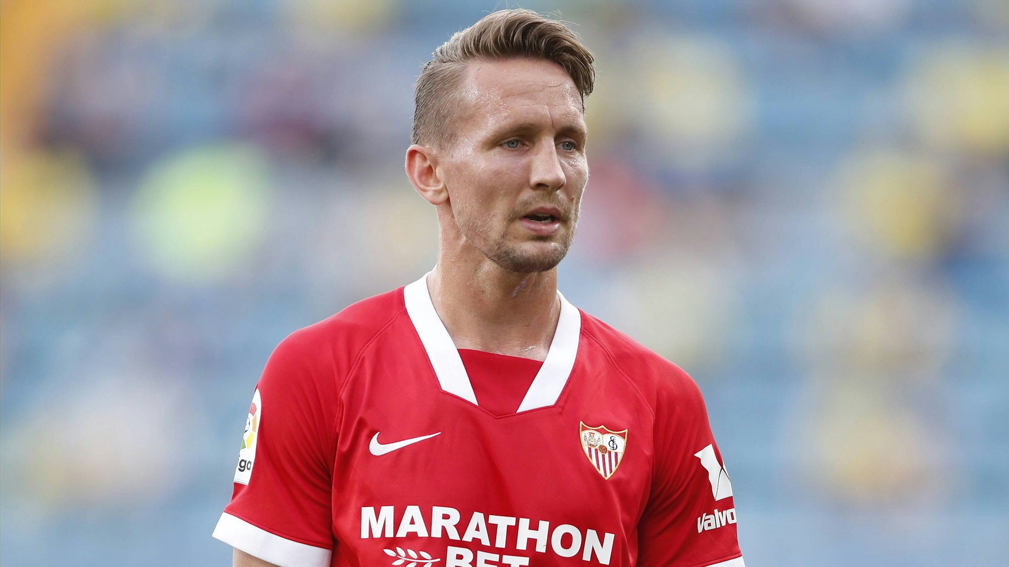 Luuk de Jong im Trikot des FC Sevilla.