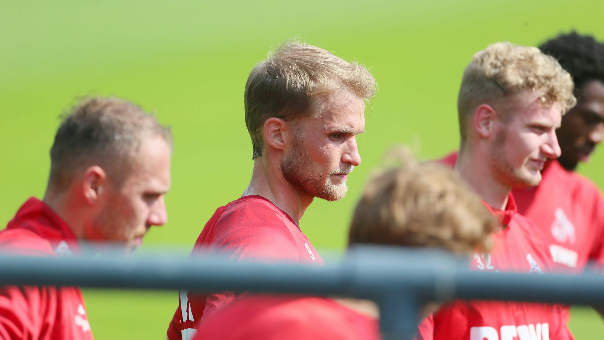 Sebastian Andersson während des Trainings des 1. FC Köln.