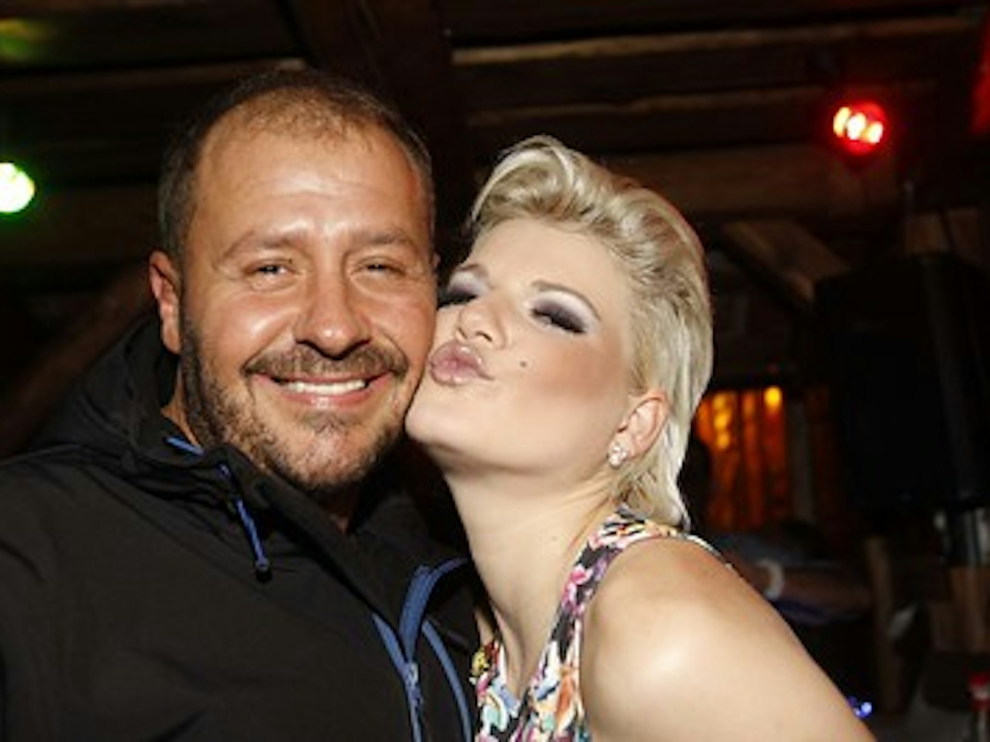 Willi Herren und Melanie Müller bei einer Party im Jahr 2014.