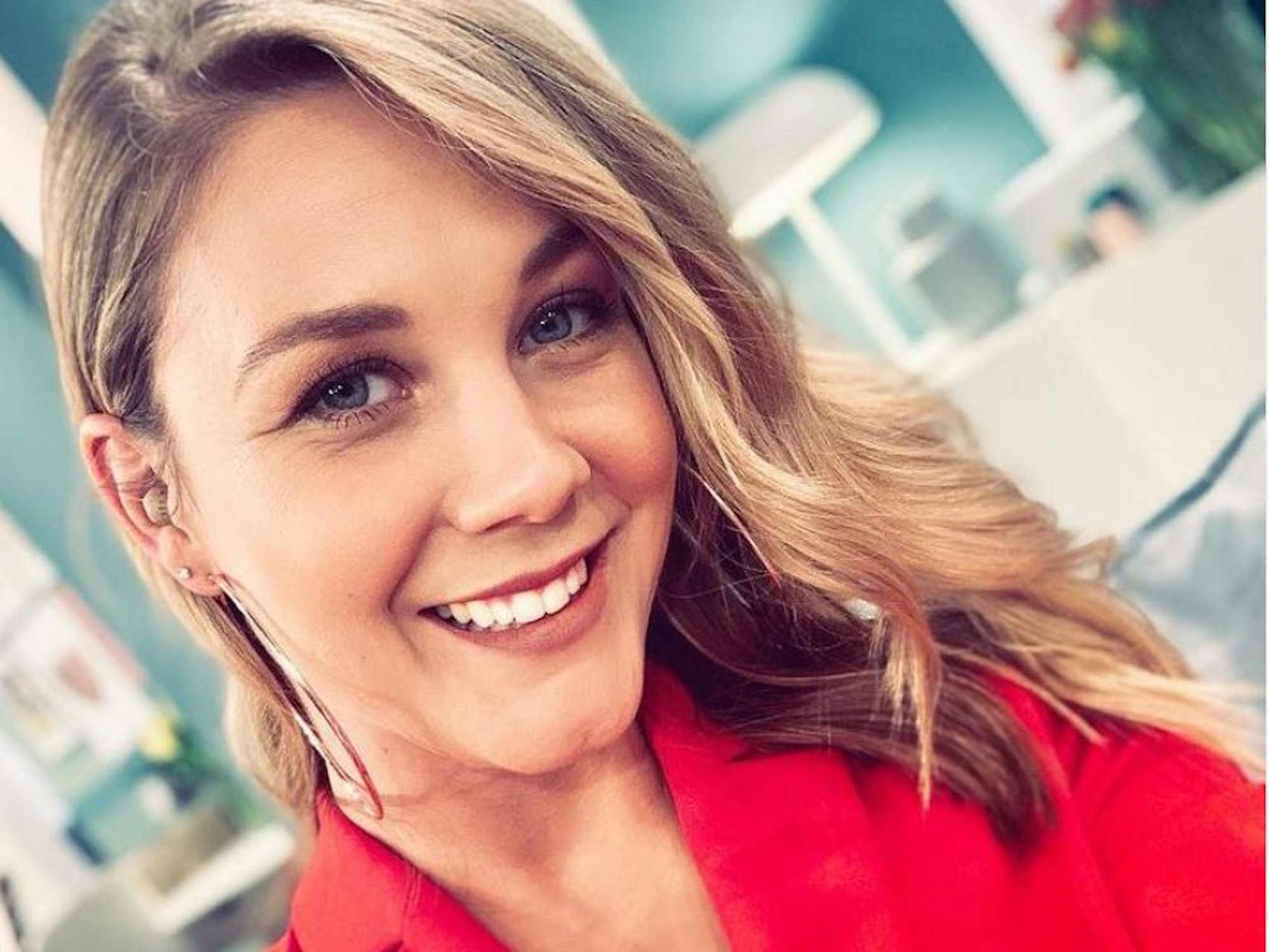 Alina Merkau auf einem Instagram-Selfie.