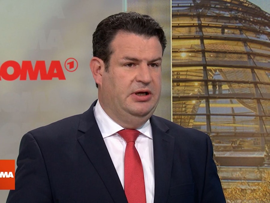 Arbeitsminister Hubertus Heil spricht im ARD-Morgenmagazin am Dienstag (1. September) Klartext über Corona-Regeln am Arbeitsplatz.