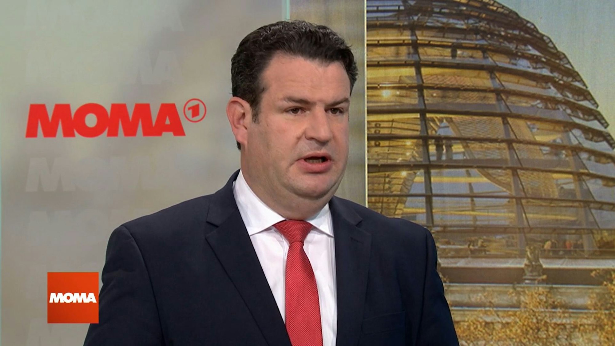 Arbeitsminister Hubertus Heil spricht im ARD-Morgenmagazin am Dienstag (1. September) Klartext über Corona-Regeln am Arbeitsplatz.