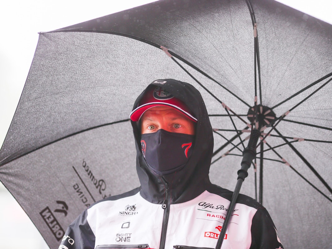 Kimi Räikkönen (Alfa Romeo) beim Formel-1-Grand Prix von Belgien in Spa-Francorchamps.