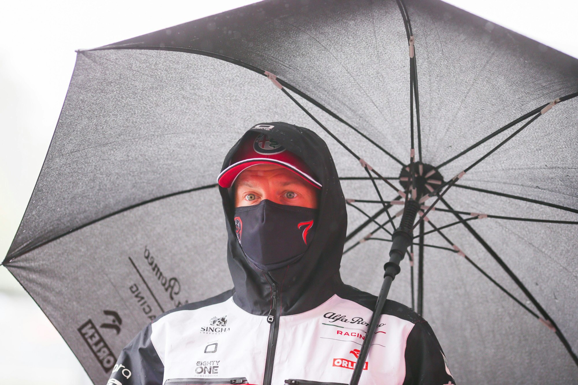 Kimi Räikkönen (Alfa Romeo) beim Formel-1-Grand Prix von Belgien in Spa-Francorchamps.