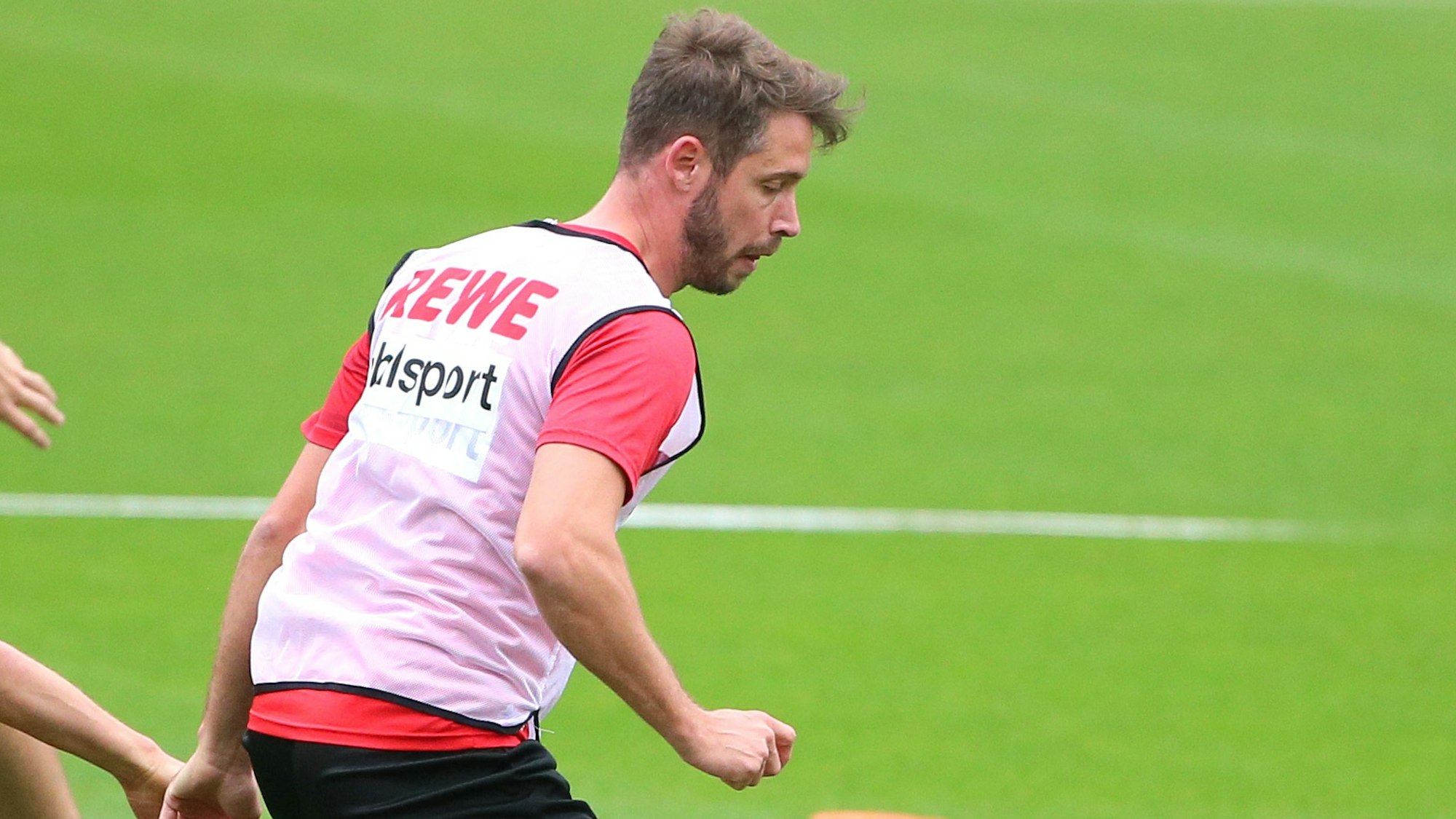 Mark Uth trainierte wieder mit der Mannschaft des 1. FC Köln.